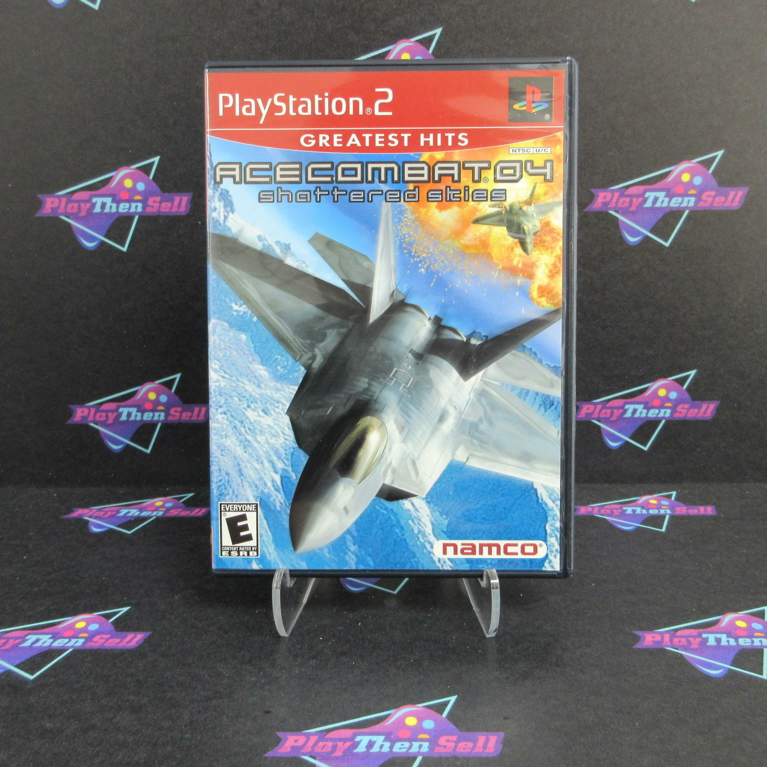 Ace Combat 4 Shattered Skies PlayStation 2 PS2 GH + Reg Card - Like New