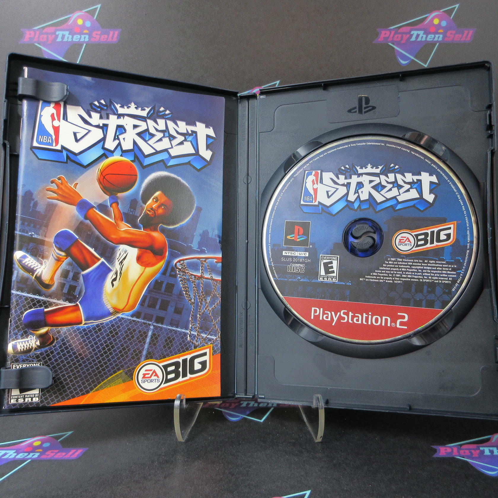 NBA Street PS2 PlayStation 2 GH + Reg Card - Like New