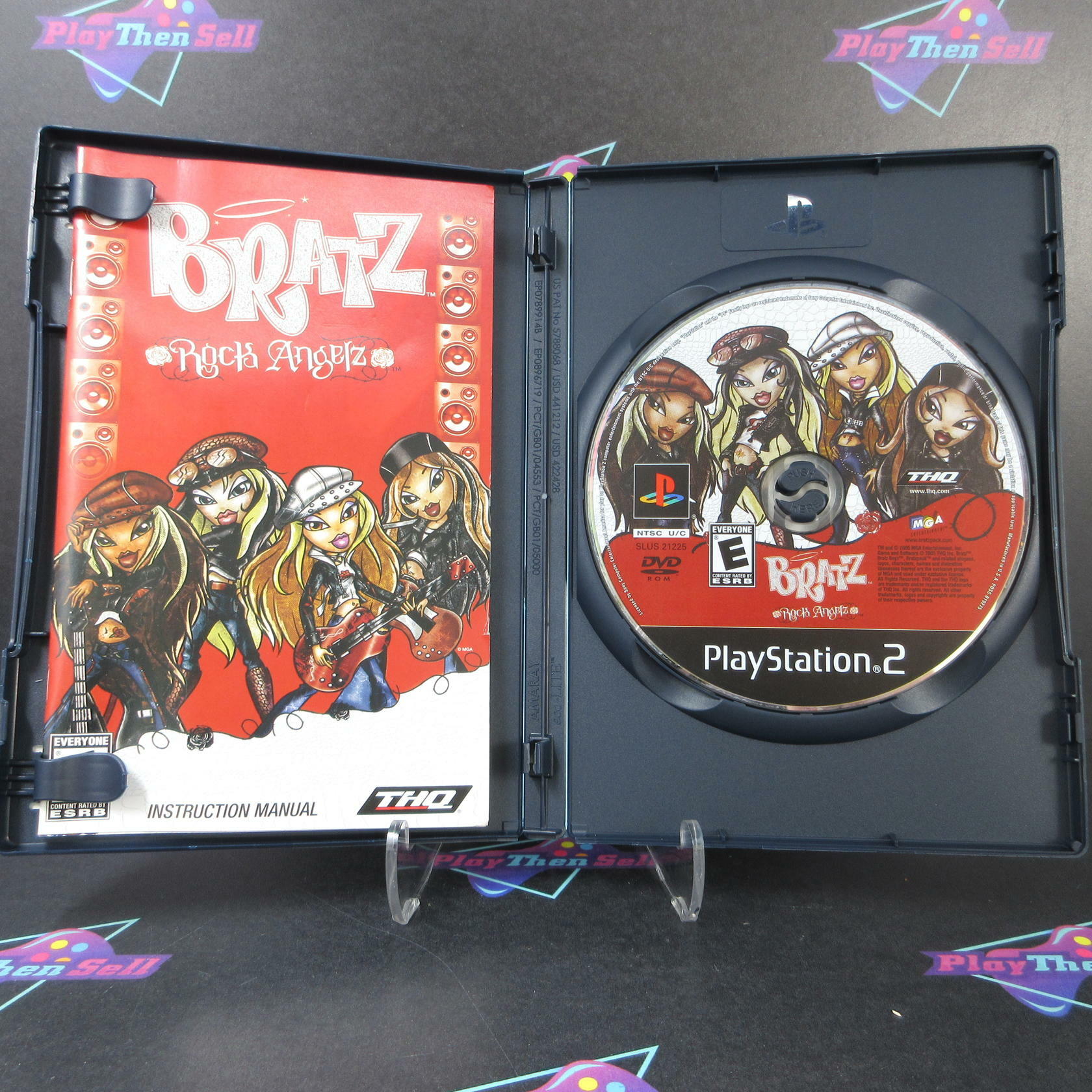 Bratz Rock Angelz PS2 PlayStation 2 - Like New