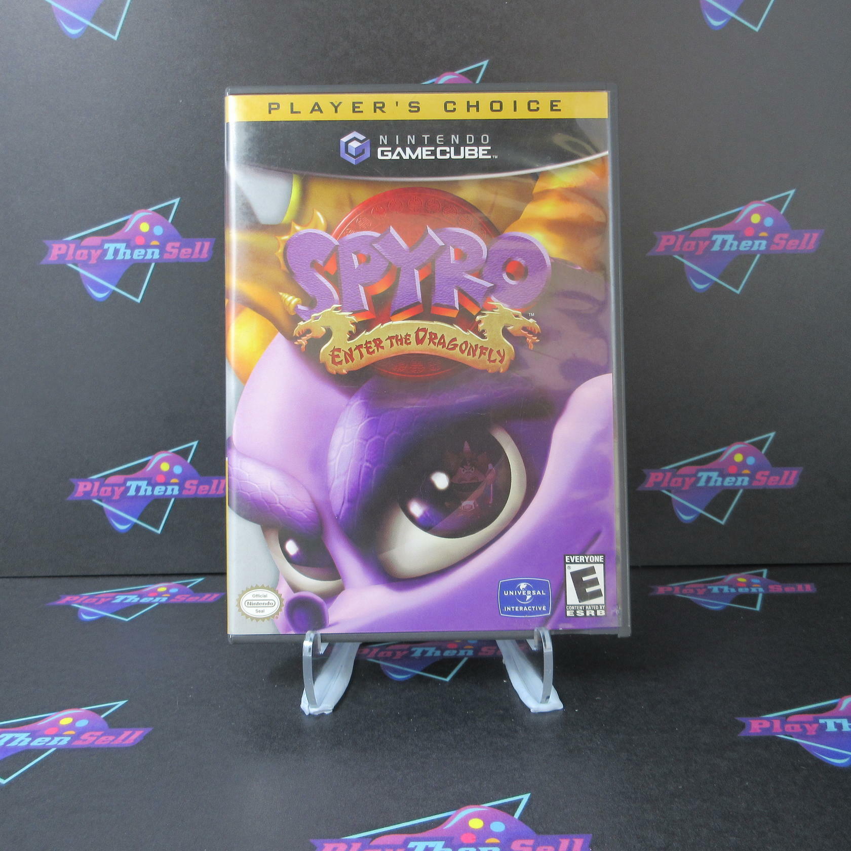 Spyro Enter the Dragonfly Players Choice Nintendo GameCube - Like New