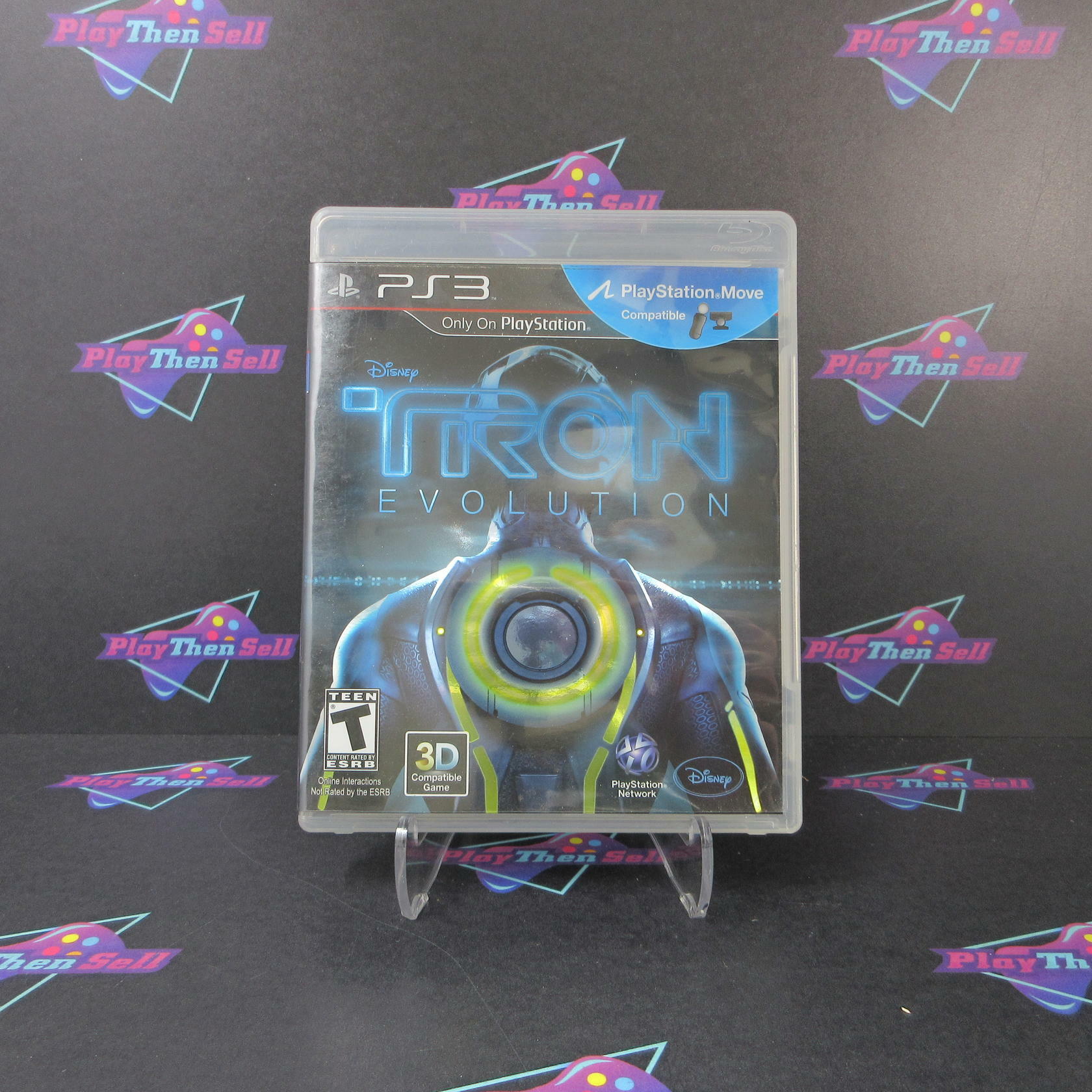 TRON Evolution PS3 PlayStation 3 MD Complete CIB - Very Good
