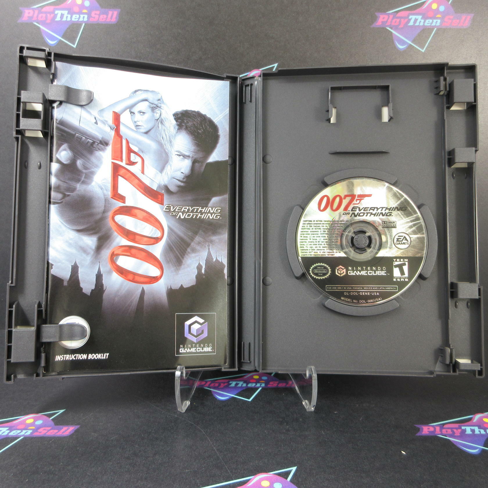 James Bond 007 Everything or Nothing Nintendo Gamecube AD Complete CIB - Very Good