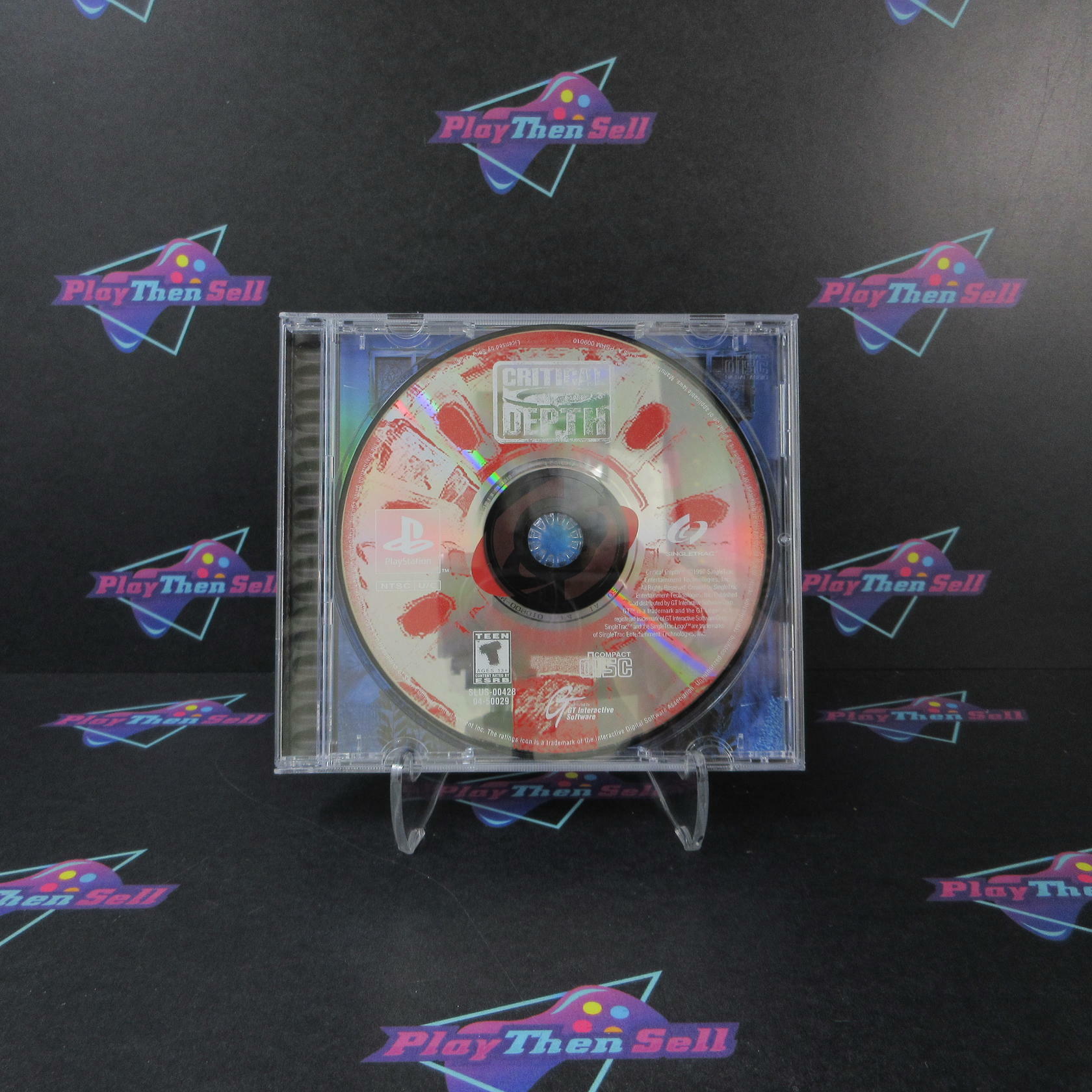 Critical Depth PS1 PlayStation 1 - Very Good