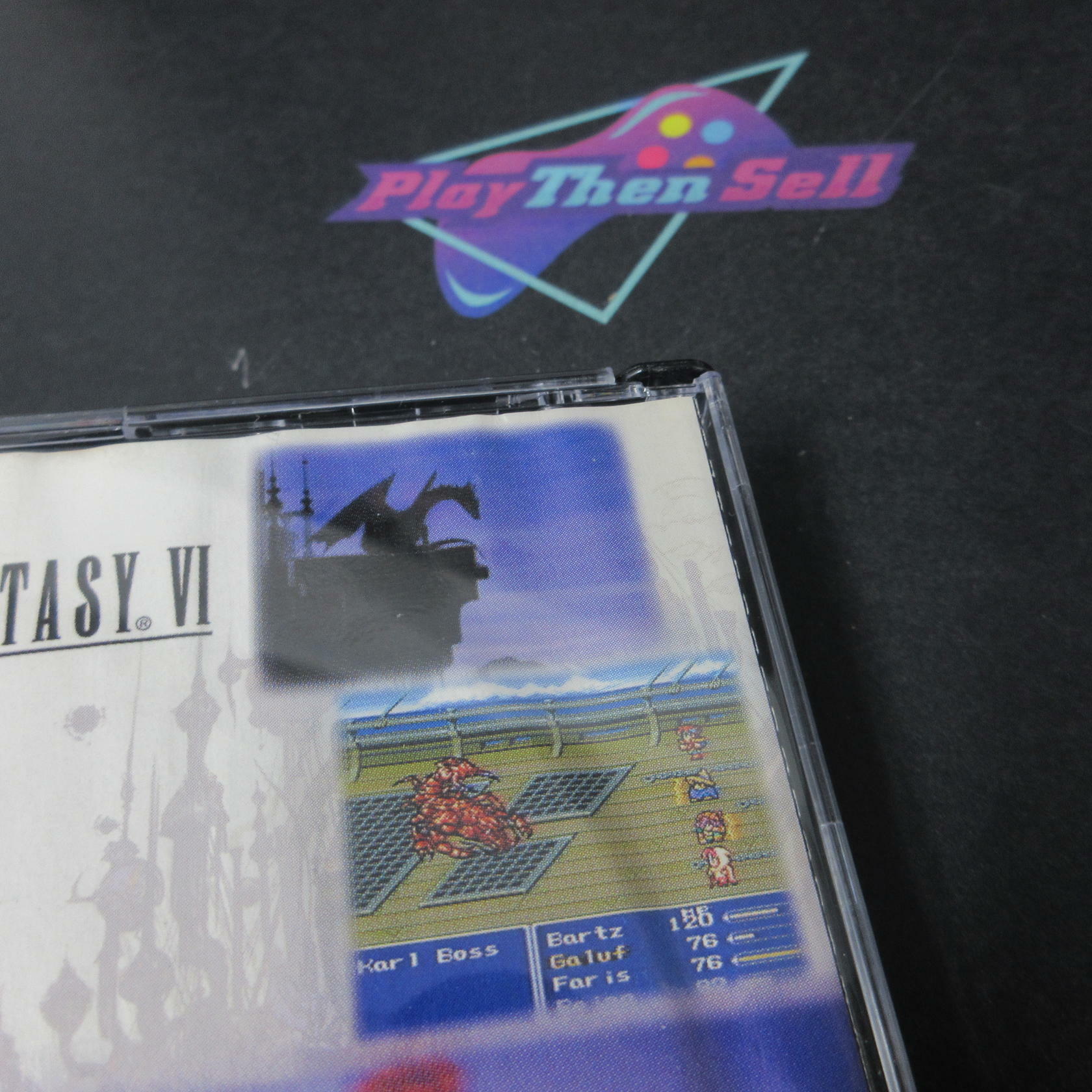 Final Fantasy Anthology PS1 PlayStation 1 AD/NM - Very Good