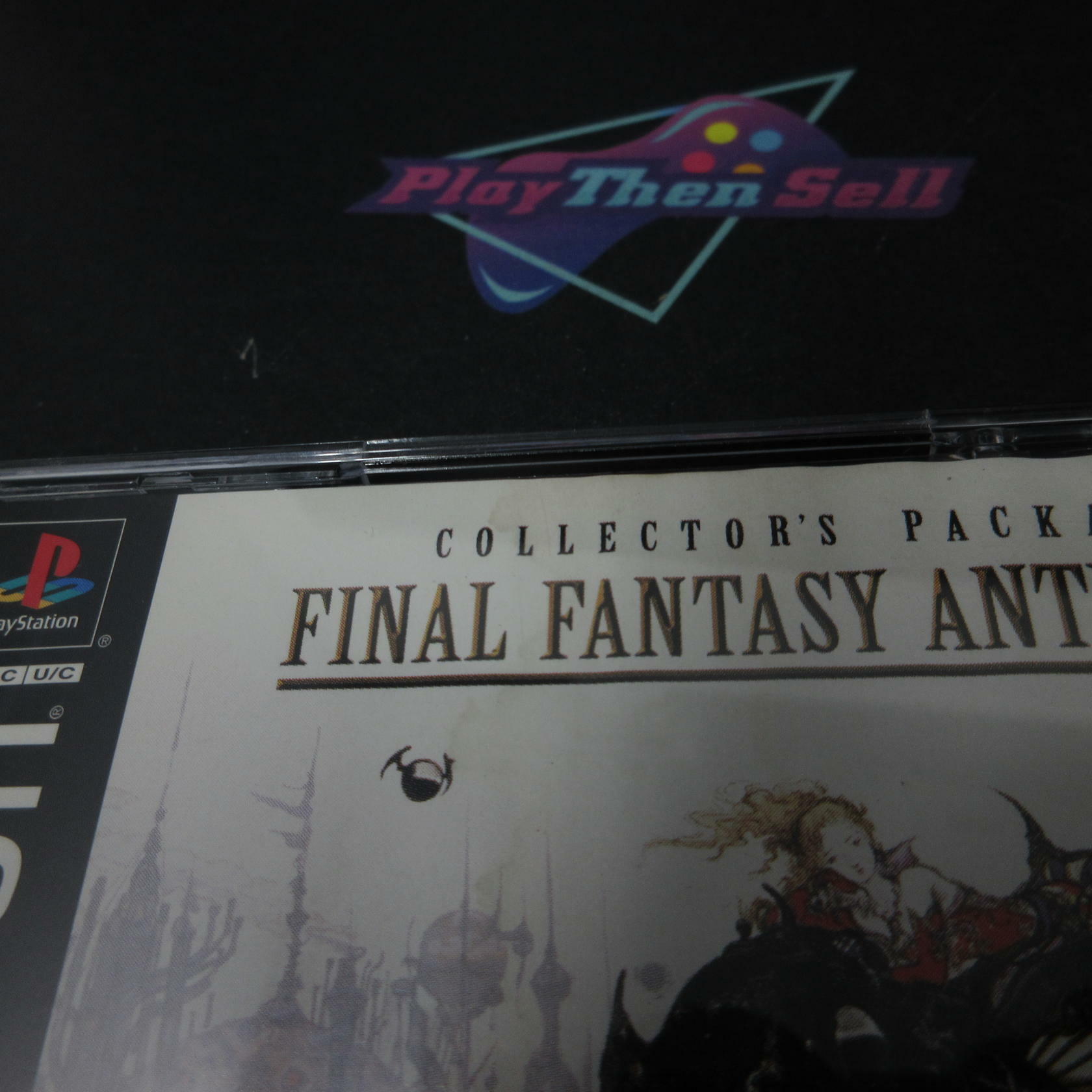 Final Fantasy Anthology PS1 PlayStation 1 AD/NM - Very Good