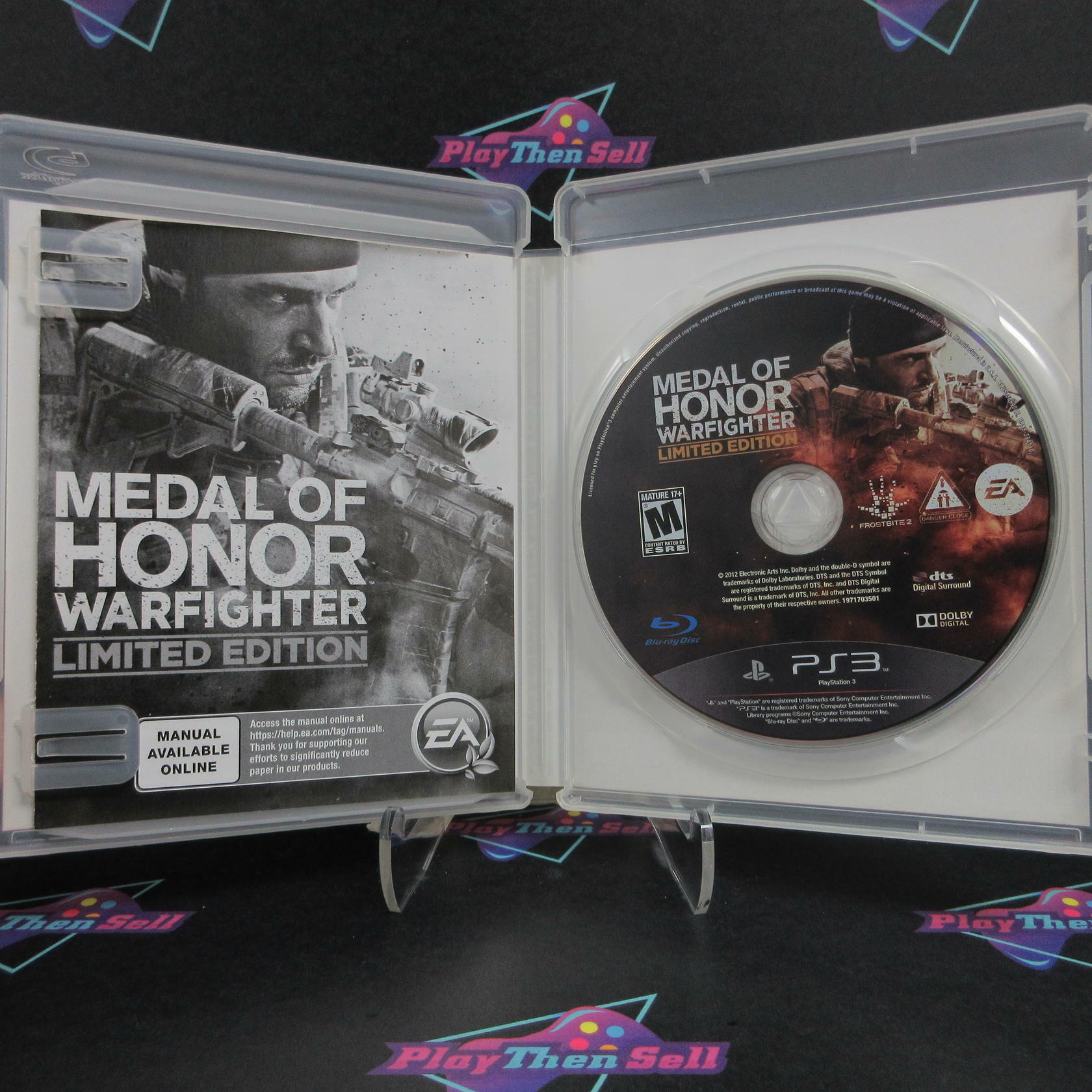 Medal of Honor Warfighter Limited Edition PS3 PlayStation 3 AD Complete - Very Good