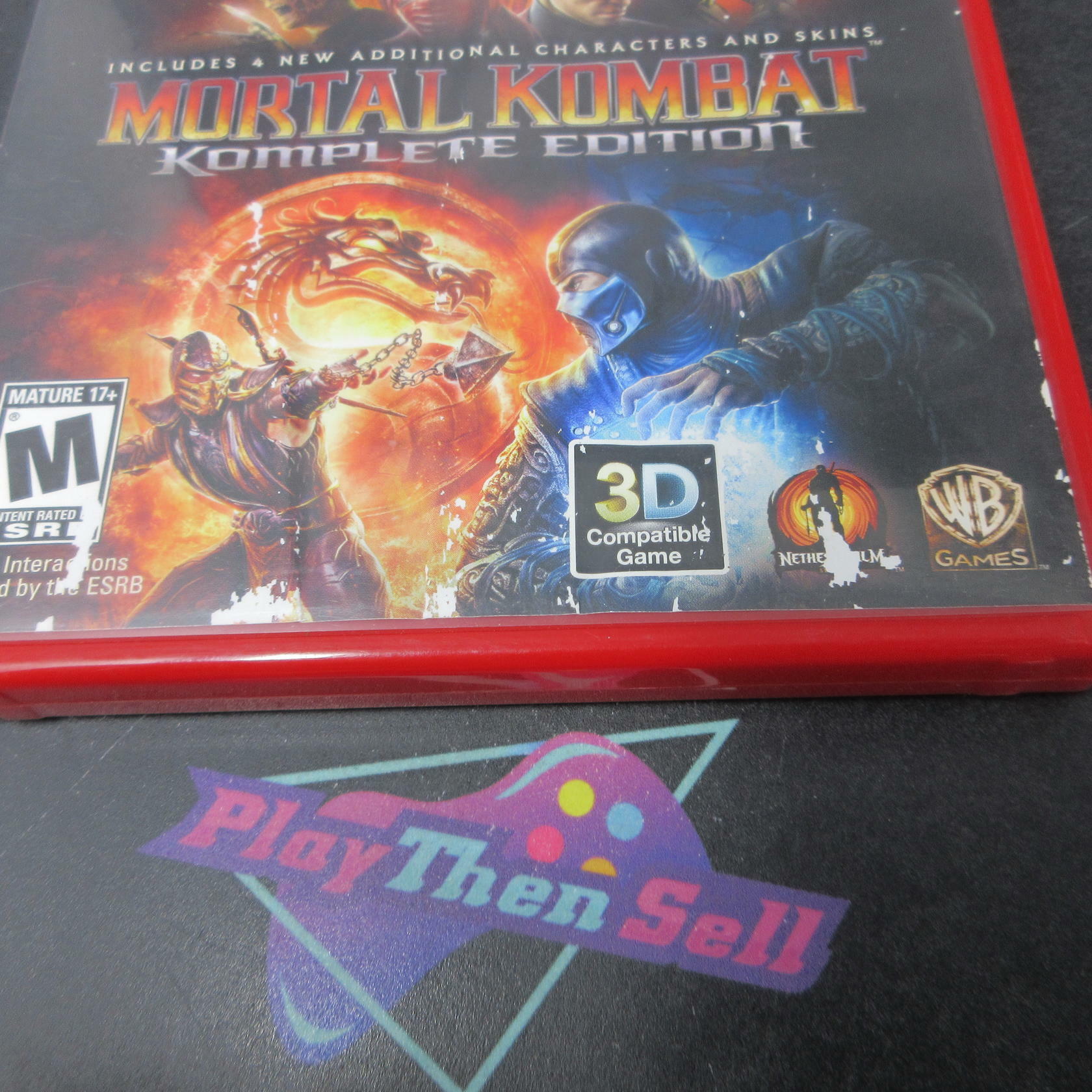 Mortal Kombat Komplete Edition GH PS3 PlayStation 3 AD/MD Complete CIB - Very Good