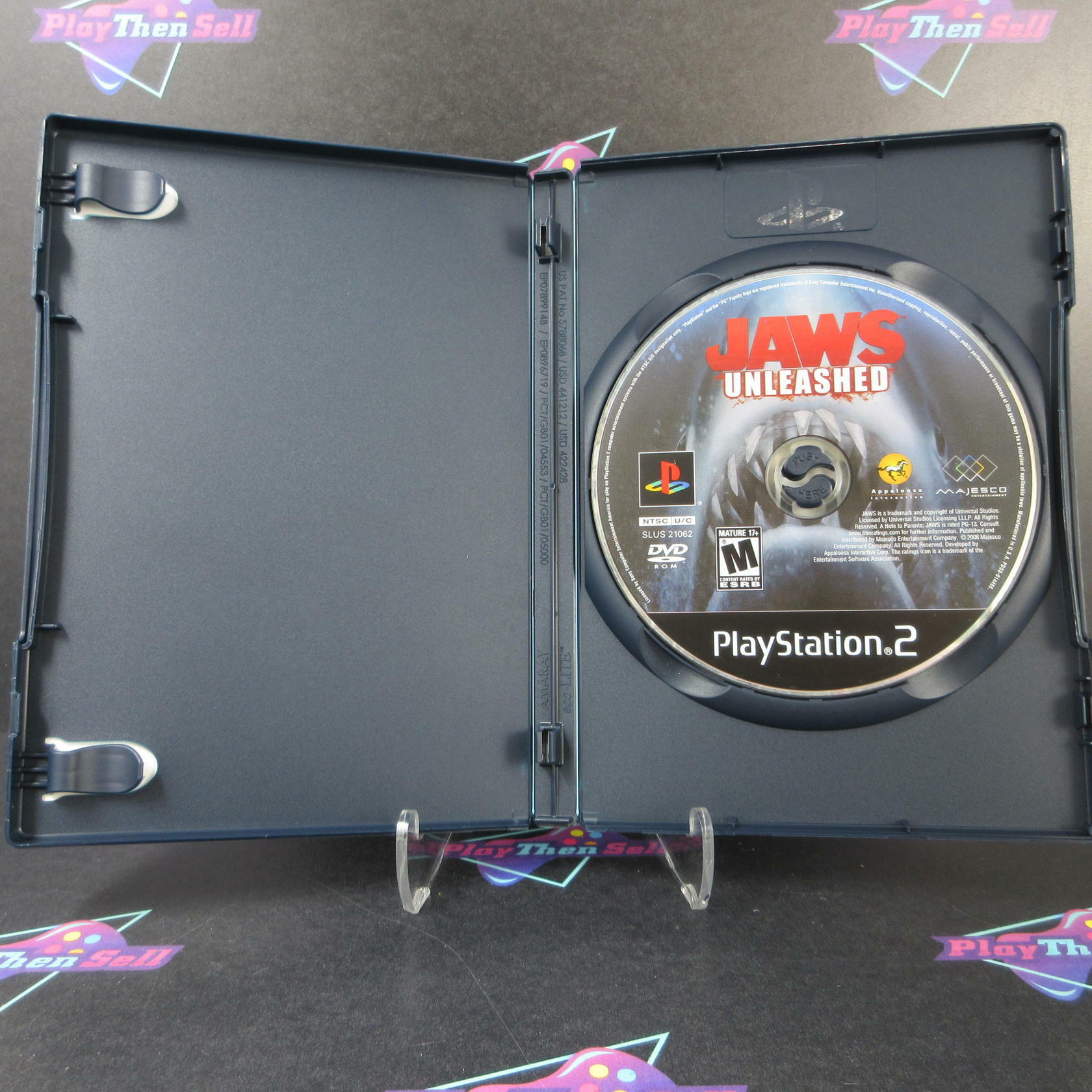 Jaws Unleashed PS2 PlayStation 2 - Very Good