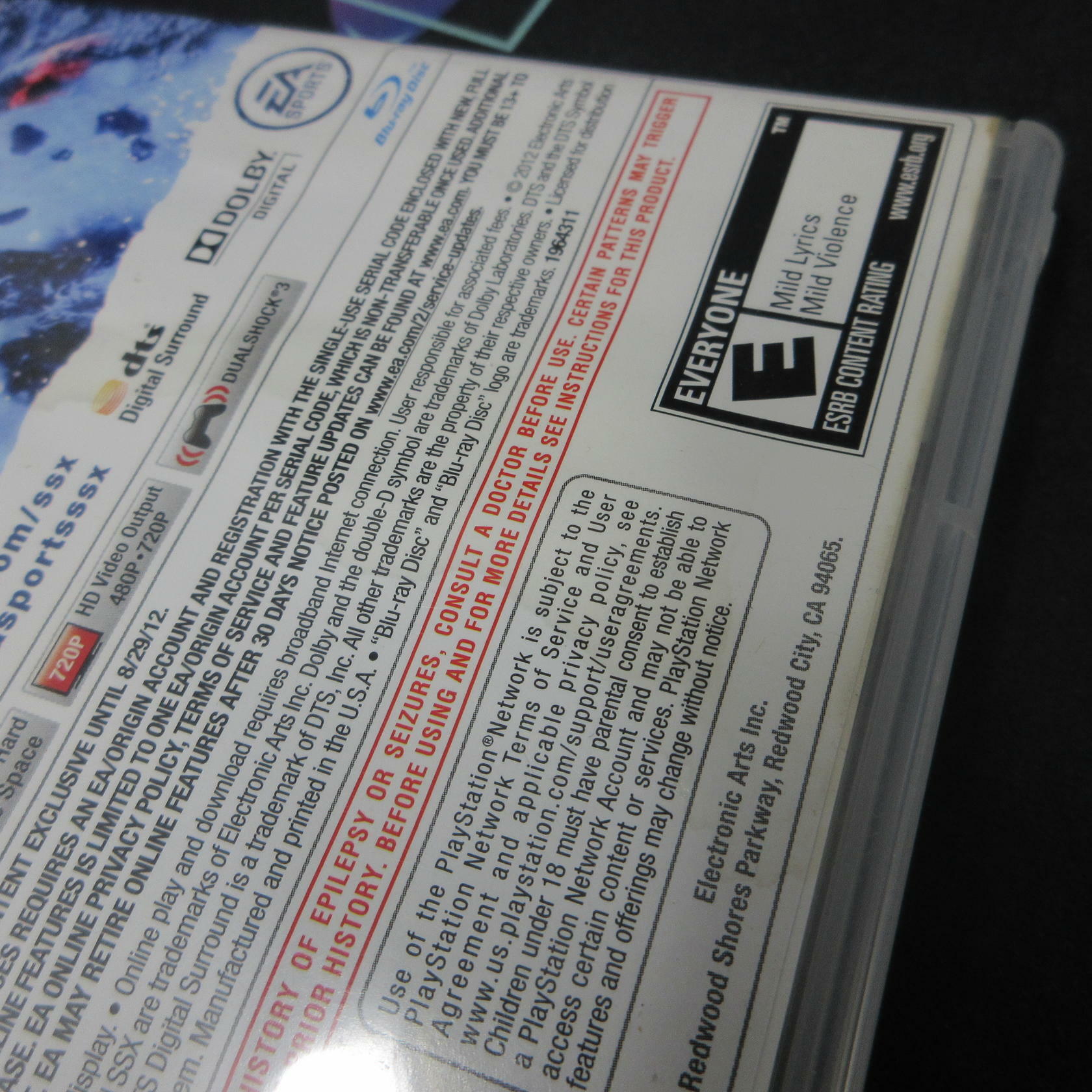 SSX - PS3 PlayStation 3 AD/MD Complete CIB - Very Good