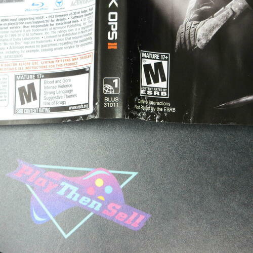 Call of Duty Black Ops 2 PS3 PlayStation 3 AD Complete - Very Good