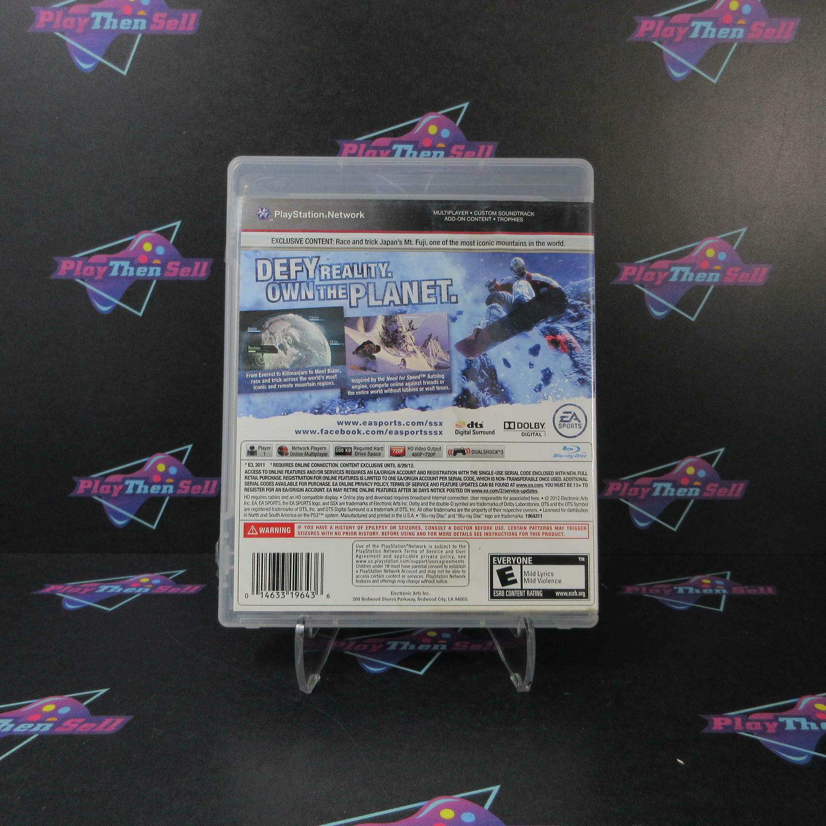 SSX - PS3 PlayStation 3 AD/MD Complete CIB - Very Good