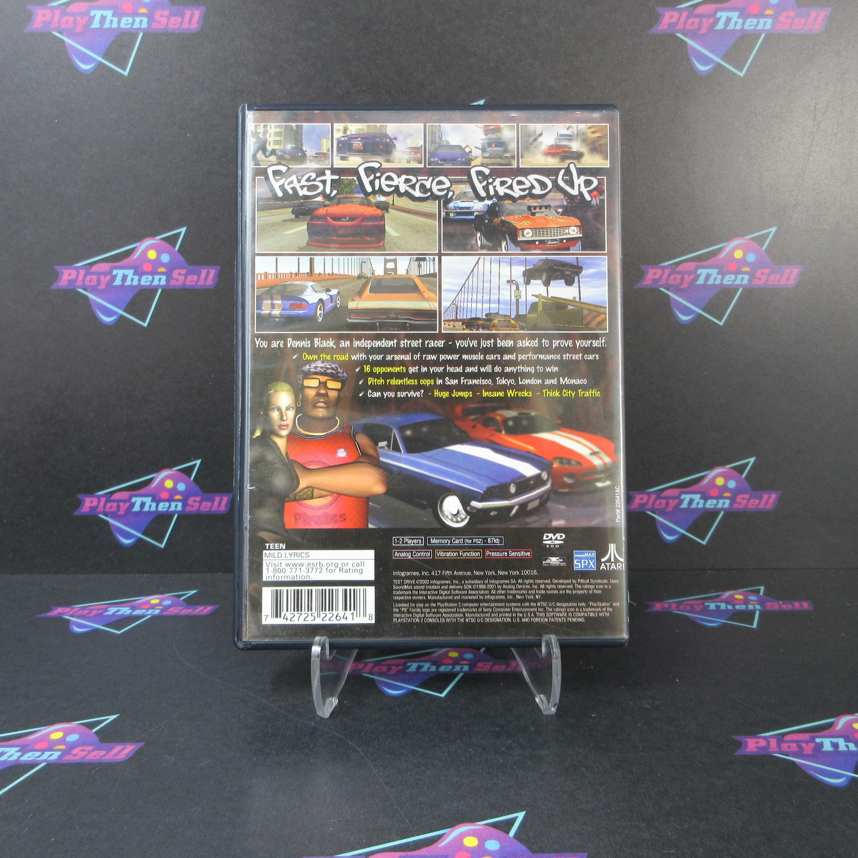 Test Drive PS2 PlayStation 2 - Very Good