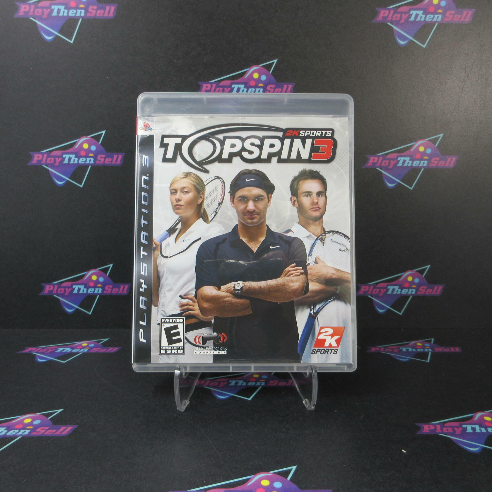 Top Spin 3 PS3 PlayStation 3 AD/NM - Very Good