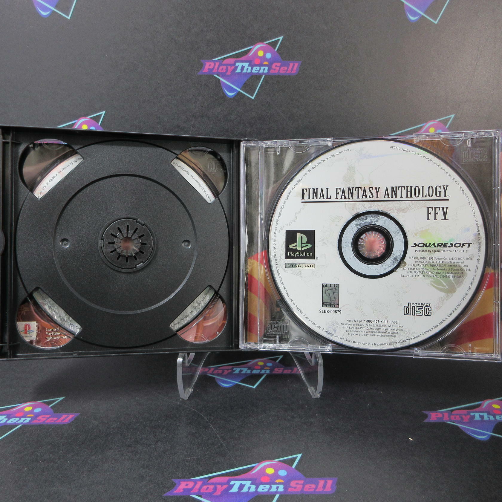 Final Fantasy Anthology PS1 PlayStation 1 AD/NM - Very Good