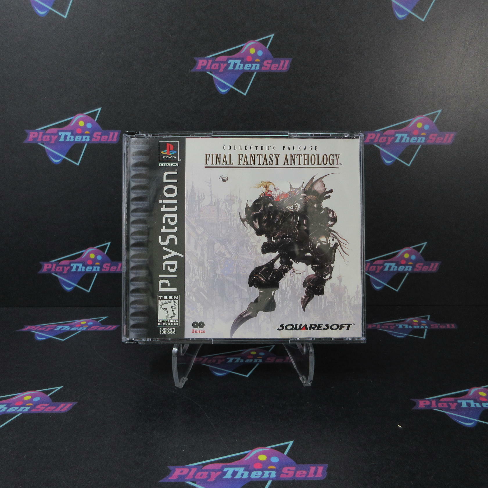 Final Fantasy Anthology PS1 PlayStation 1 AD/NM - Very Good