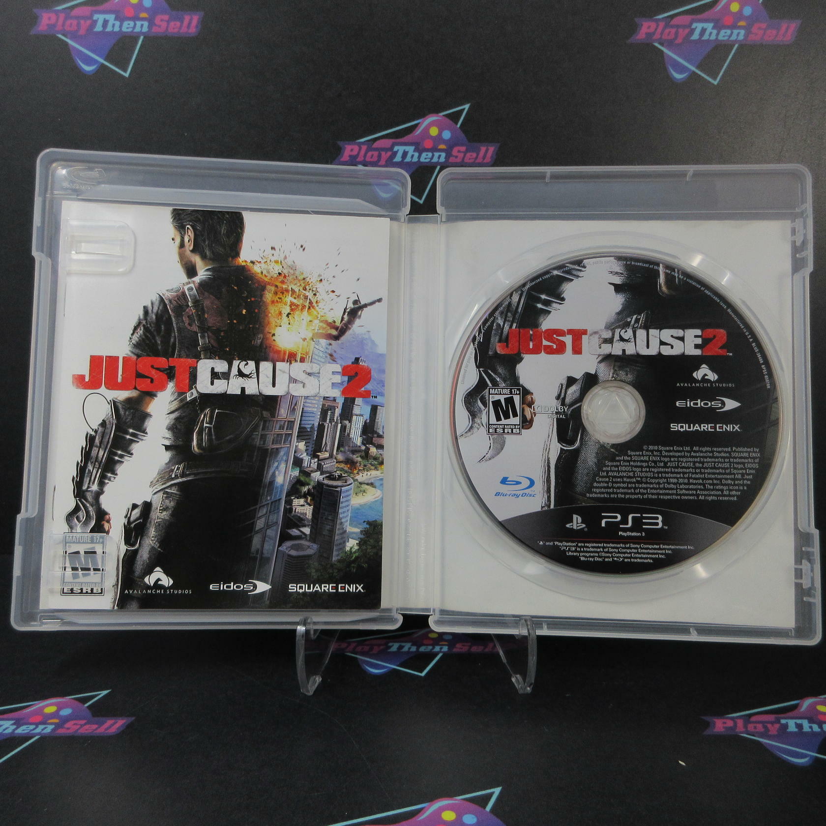 Just Cause 2 PS3 PlayStation 3 AD/MD Complete CIB - Very Good