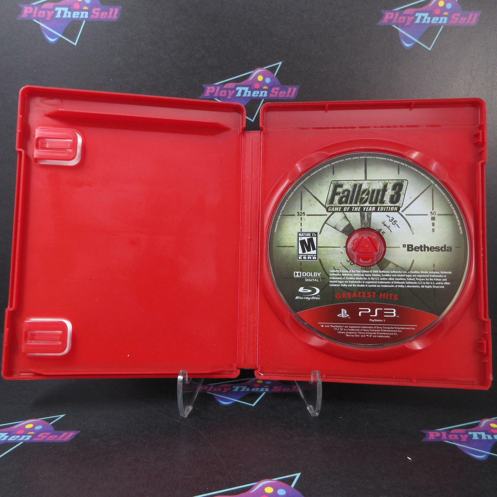 Fallout 3 GOTY GH PS3 PlayStation 3 AD/NM - Very Good