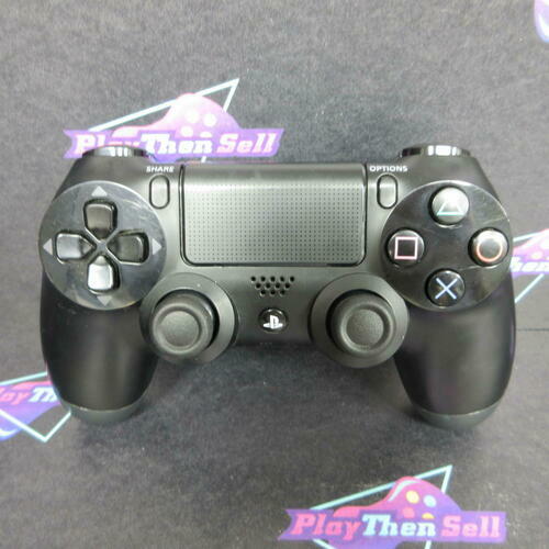 Sony PlayStation 4 PS4 DualShock 4 GD Wireless Controller Jet Black - Good
