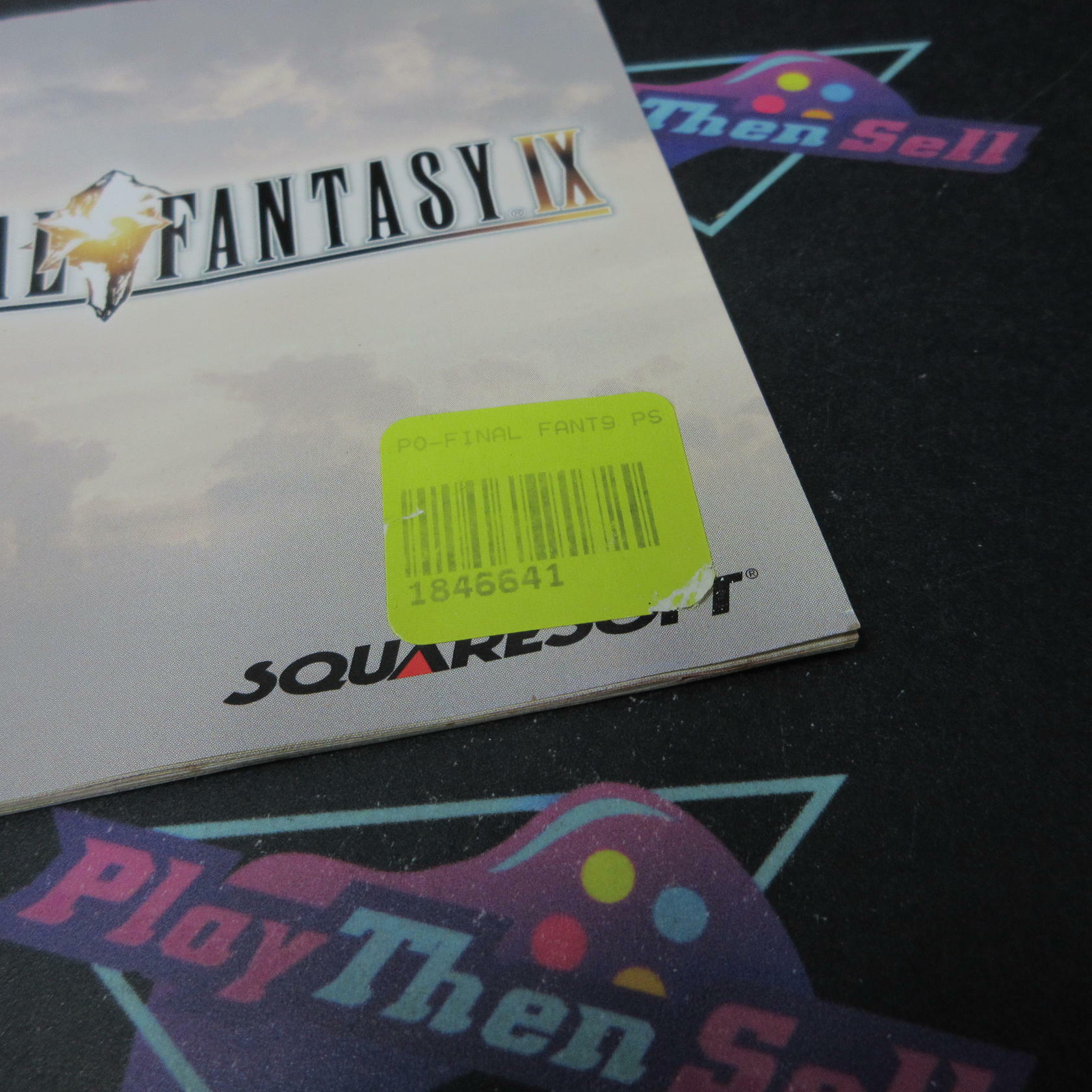 Final Fantasy IX + Reg Card PS1 PlayStation 1 MD Complete CIB - Very Good