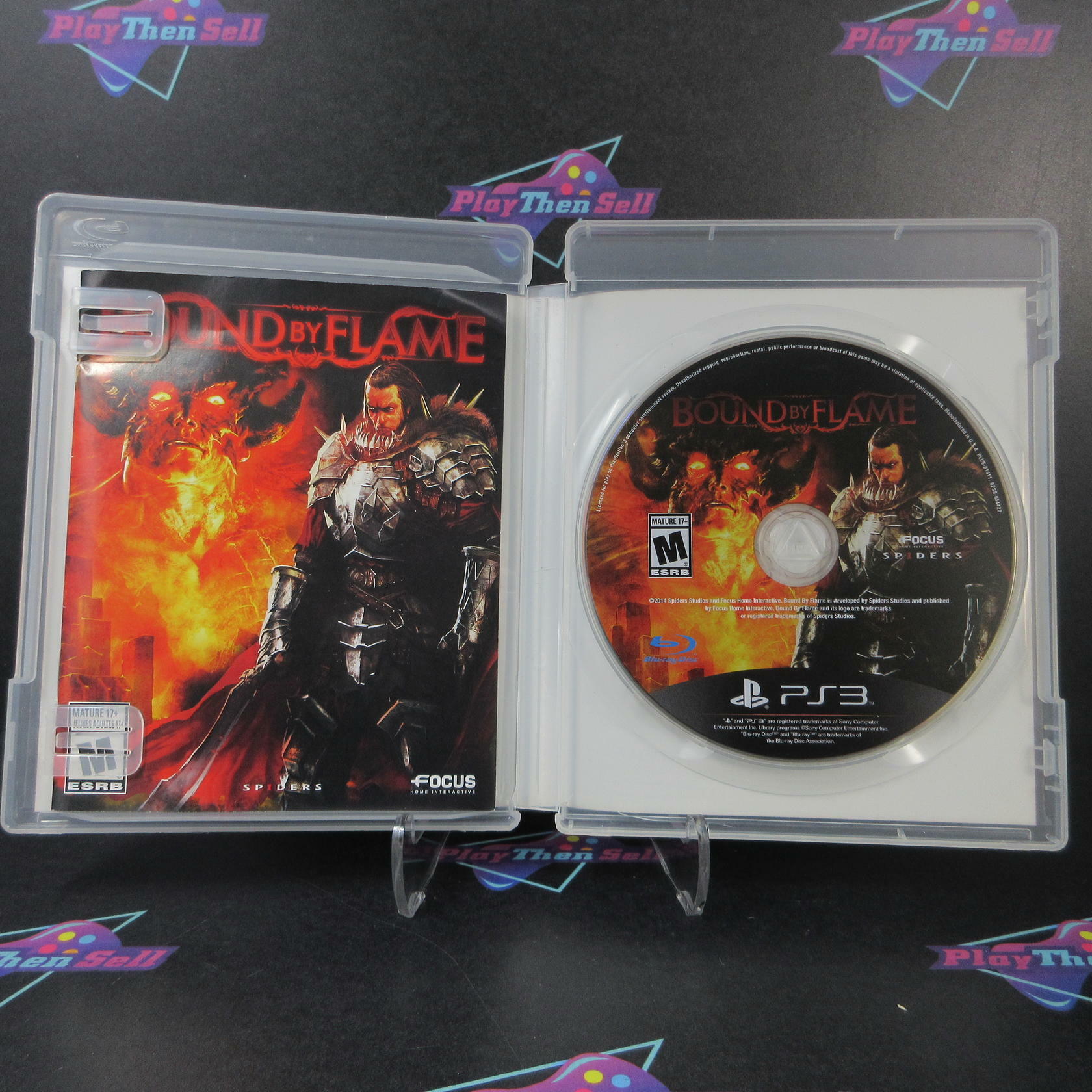 Bound by Flame PS3 PlayStation 3 AD/MD Complete CIB - Very Good