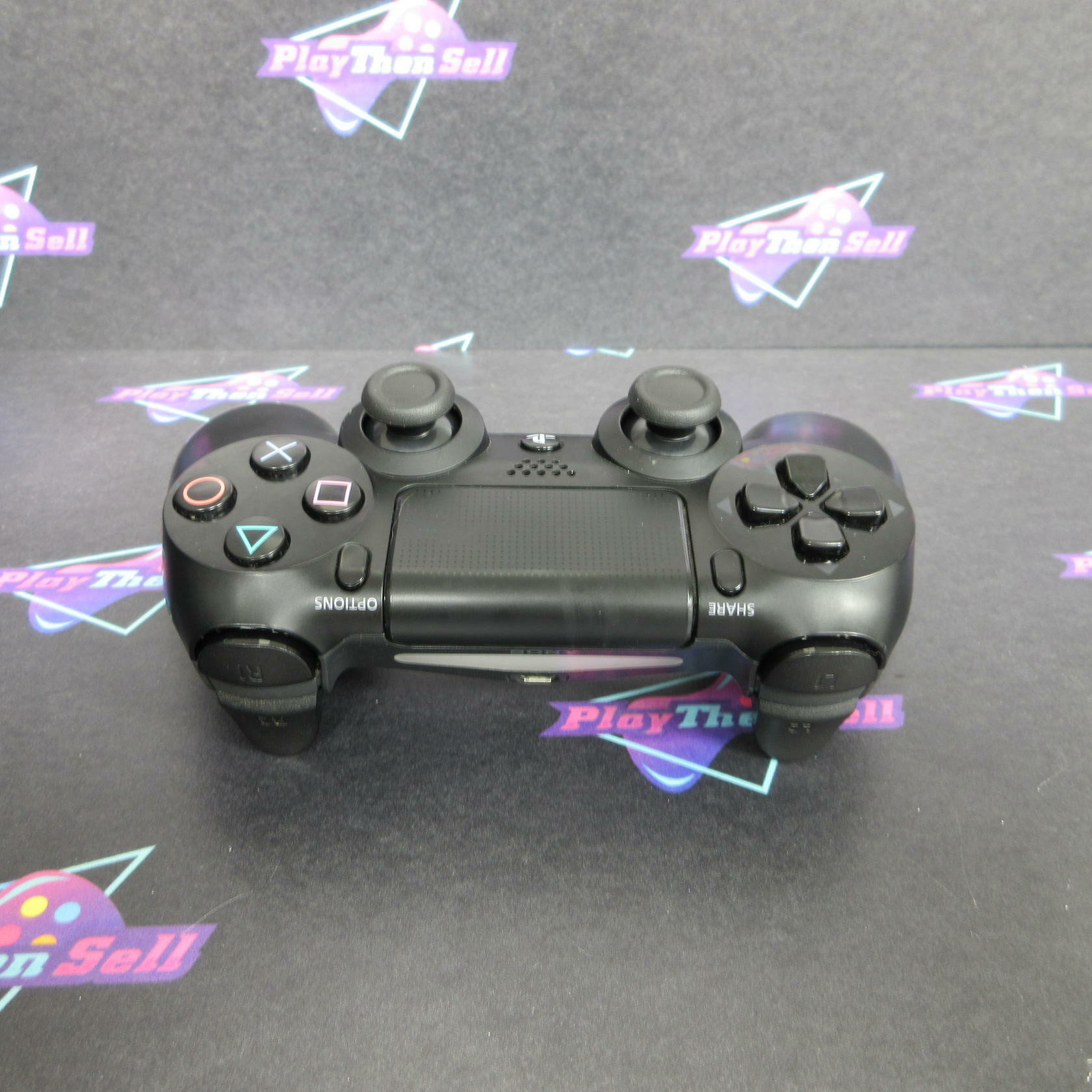 Black DualShock 4 Wireless Controller PS4 PlayStation 4 - Refurbished
