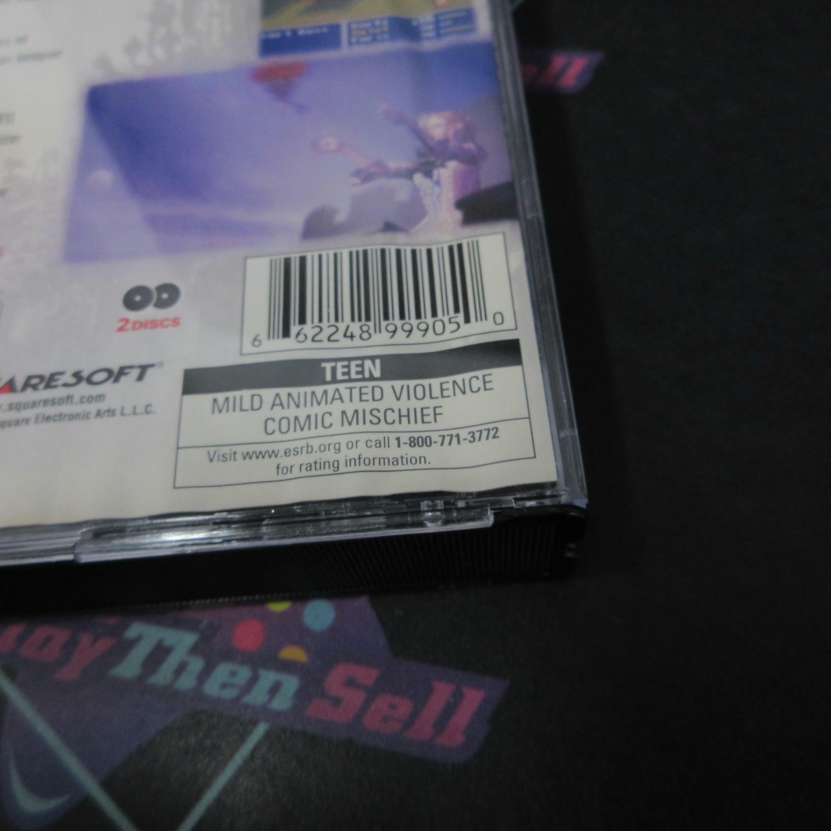 Final Fantasy Anthology PS1 PlayStation 1 AD/NM - Very Good