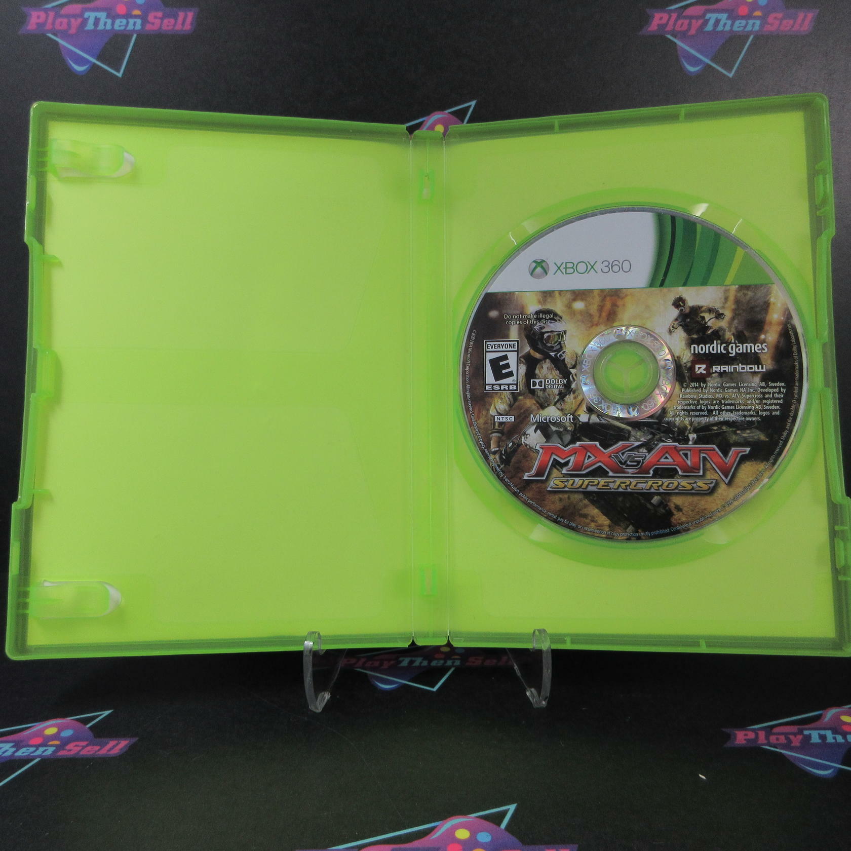 Mx vs. ATV Supercross Xbox 360 AD/NM - Very Good