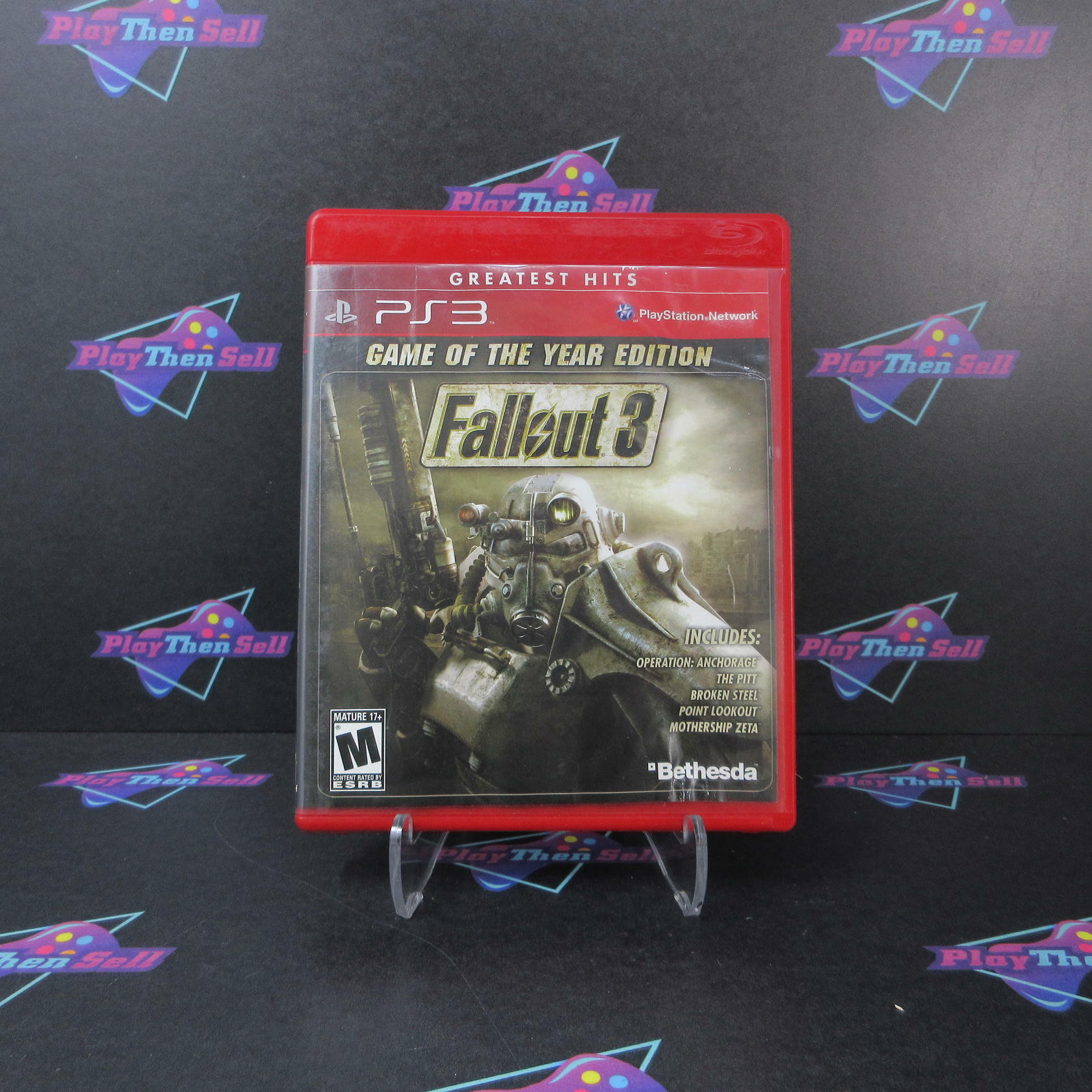 Fallout 3 GOTY GH PS3 PlayStation 3 AD/NM - Very Good
