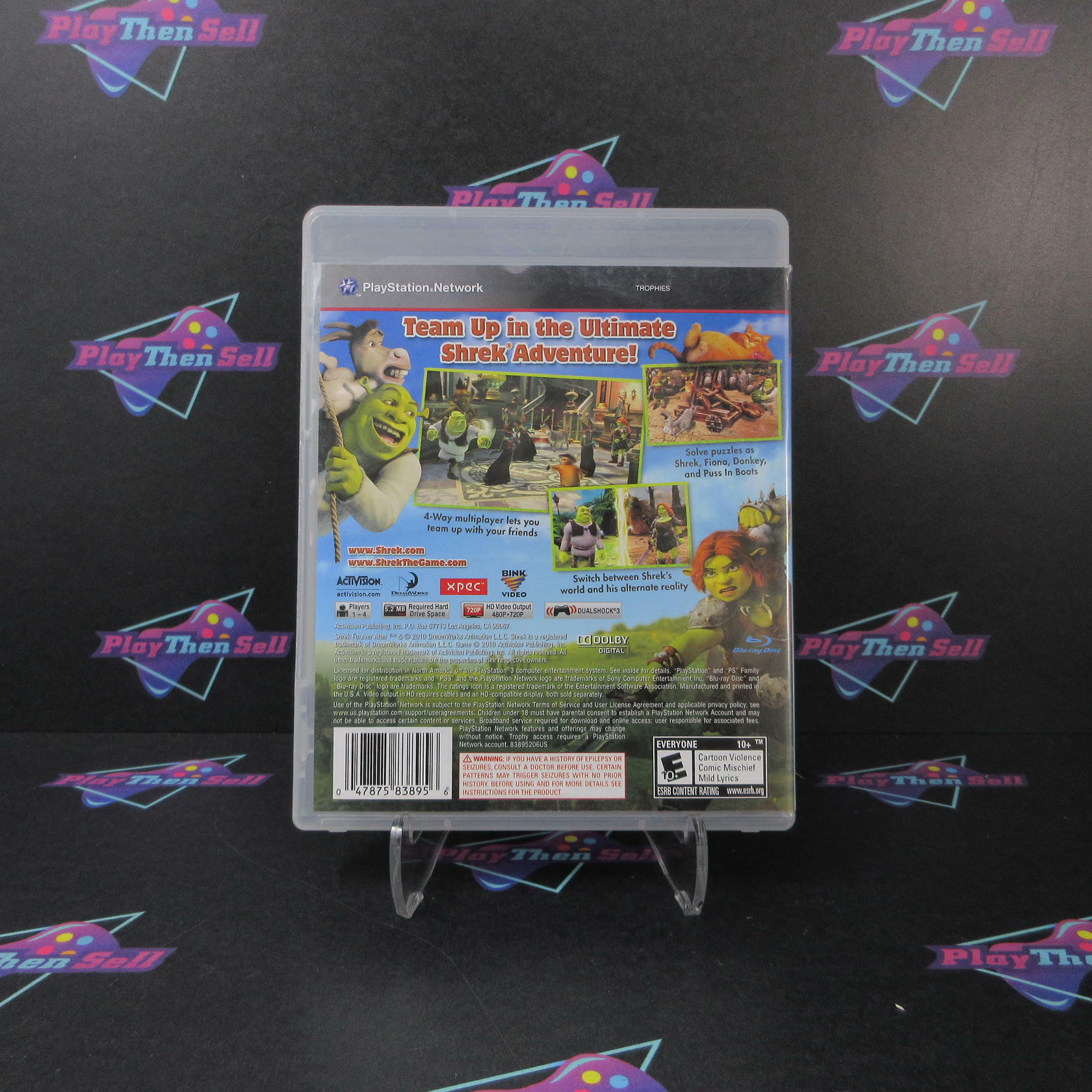 Shrek Forever After PS3 PlayStation 3 AD Complete CIB - Very Good