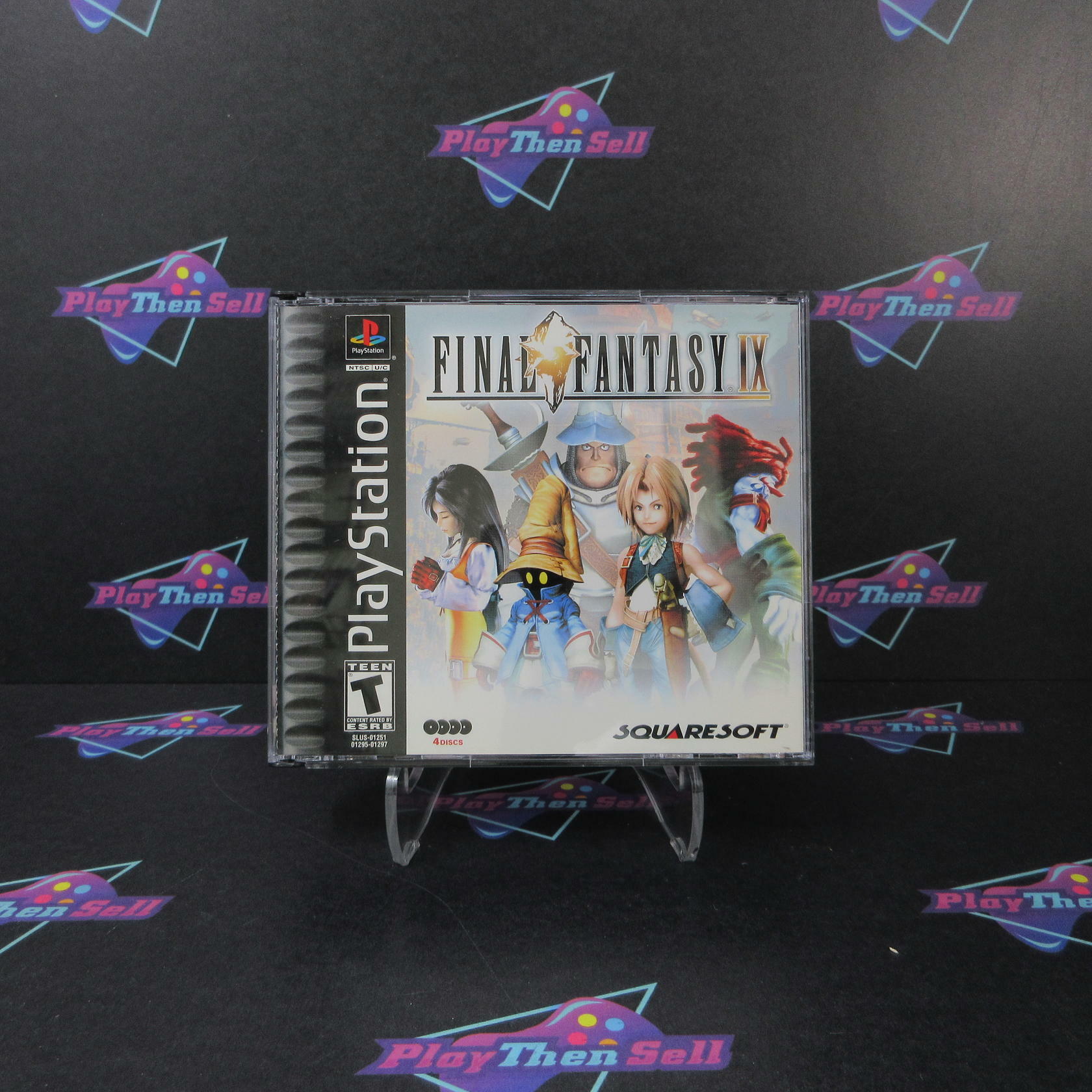Final Fantasy IX + Reg Card PS1 PlayStation 1 MD Complete CIB - Very Good