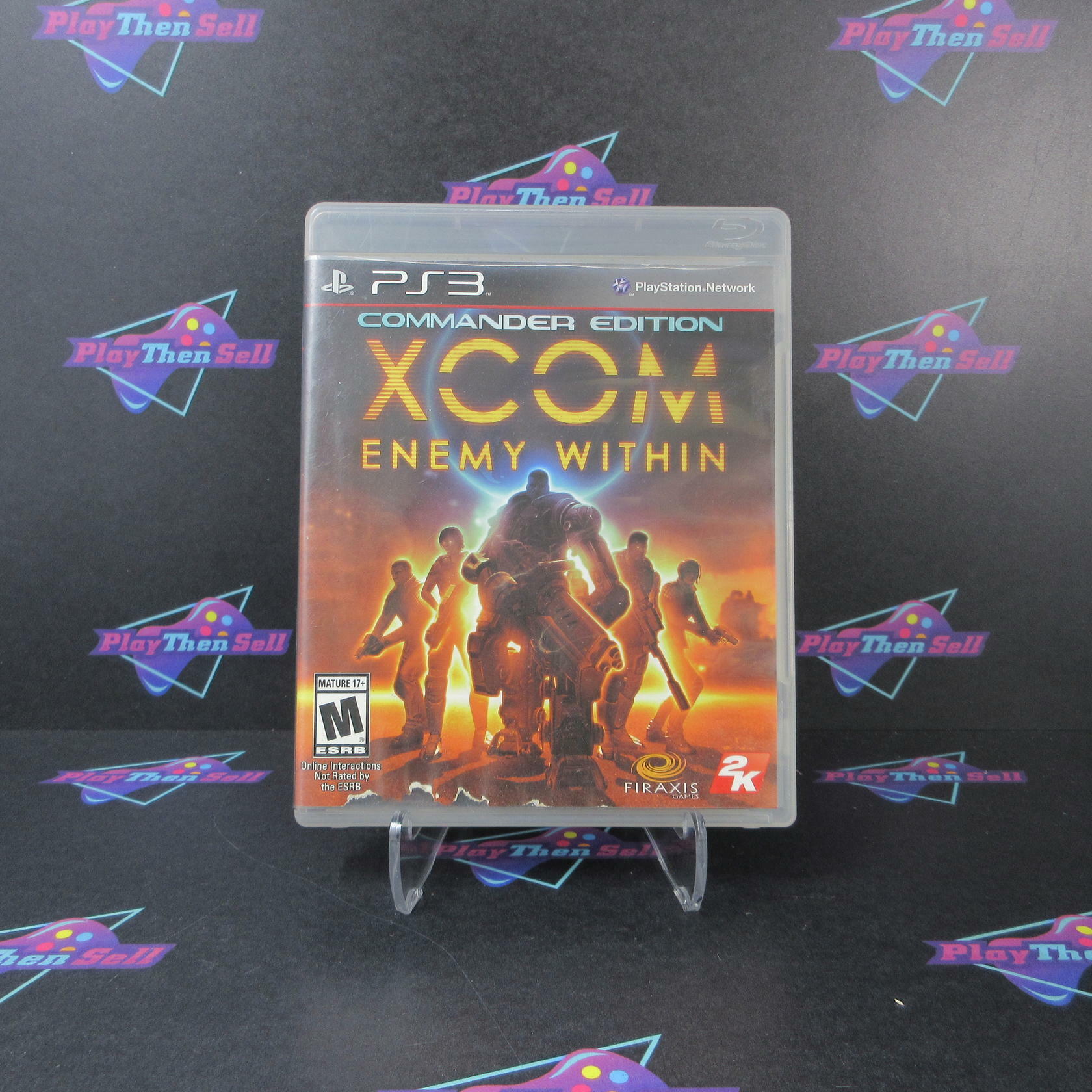 XCOM Enemy Within Commander Edition PS3 PlayStation 3 AD Complete CIB - Very Good