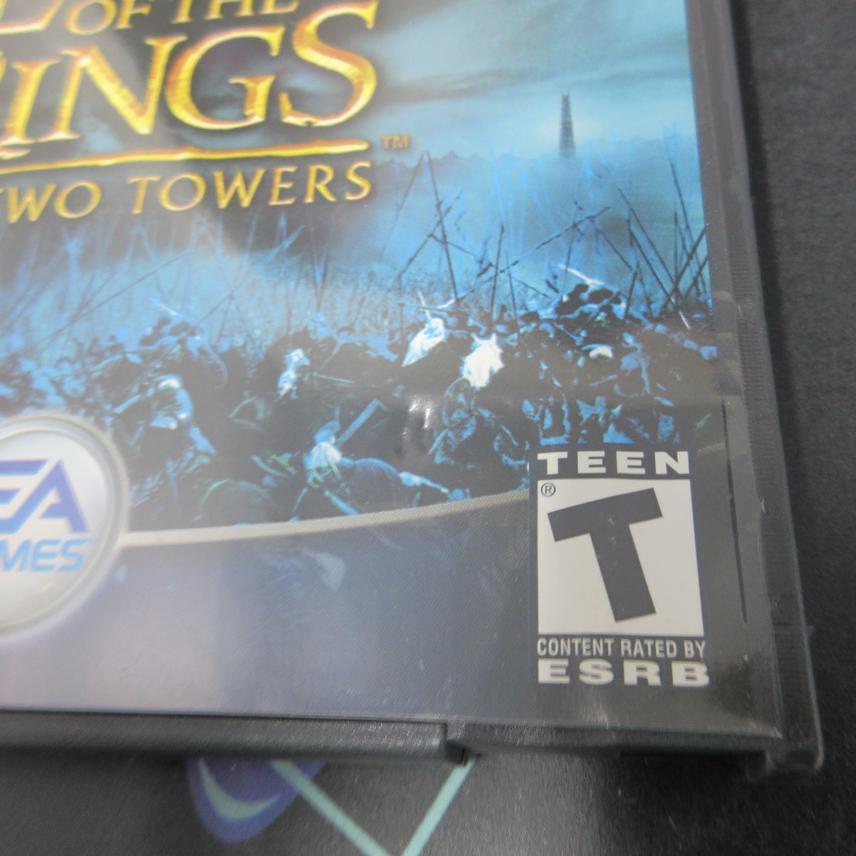 Lord of the Rings The Two Towers Nintendo GameCube AD/NM - Very Good