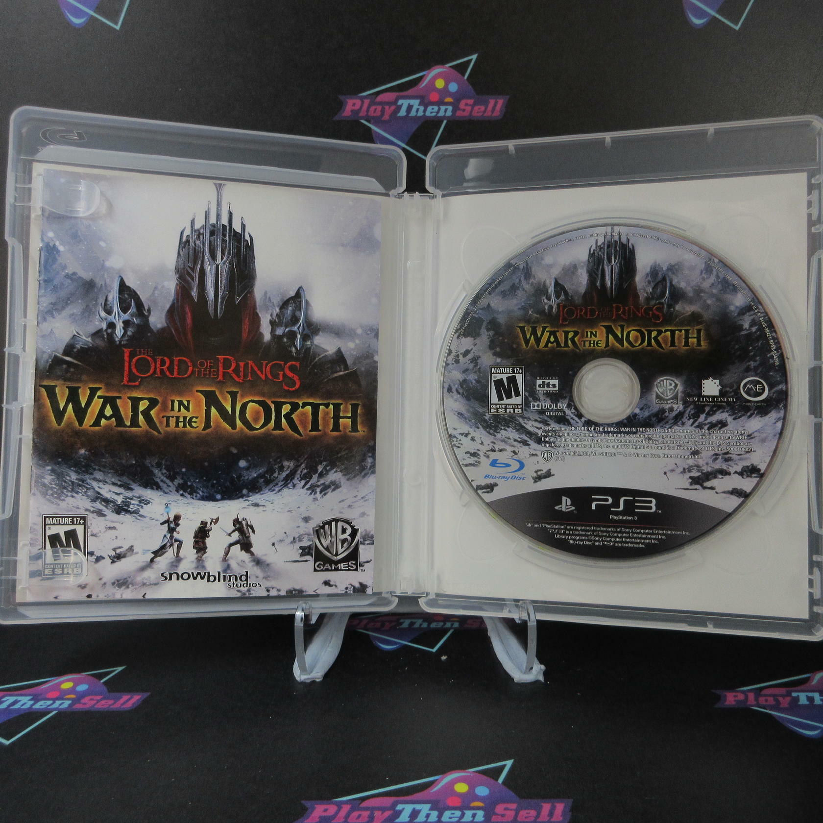 Lord of the Rings War in the North PS3 PlayStation 3 AD CIB - Very Good