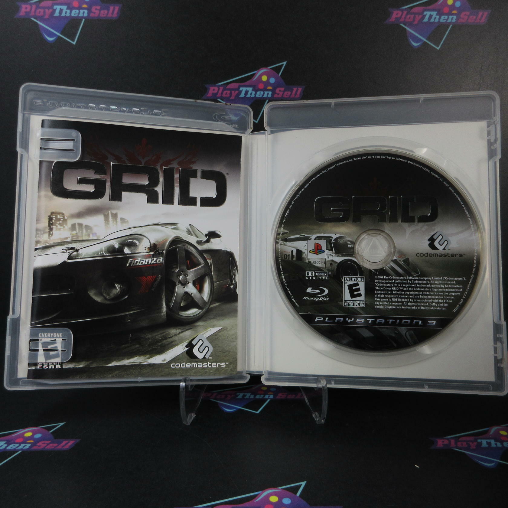GRID PS3 PlayStation 3 AD Complete CIB - Very Good