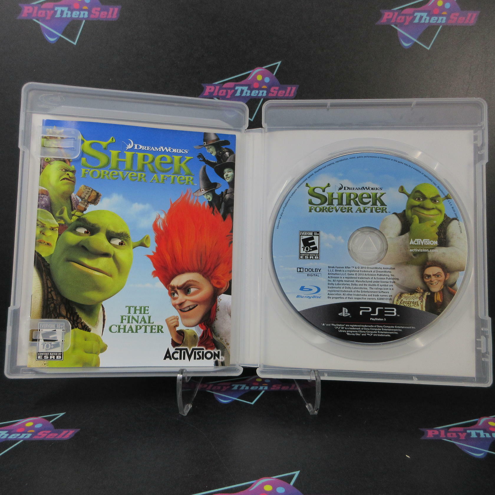 Shrek Forever After PS3 PlayStation 3 AD Complete CIB - Very Good