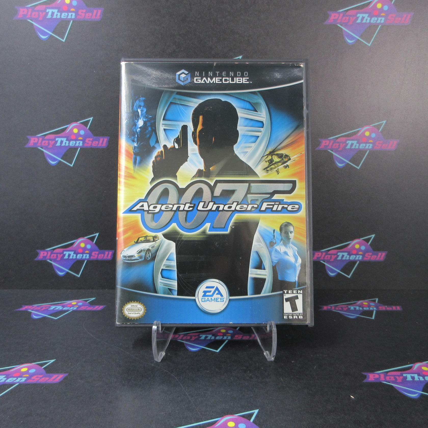 James Bond 007 Agent Under Fire Nintendo Gamecube AD/DD/NM - Very Good