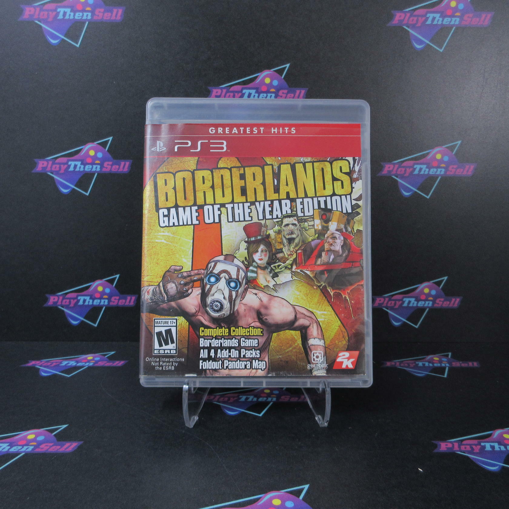 Borderlands GOTY GH PS3 PlayStation 3 AD Complete CIB - Very Good