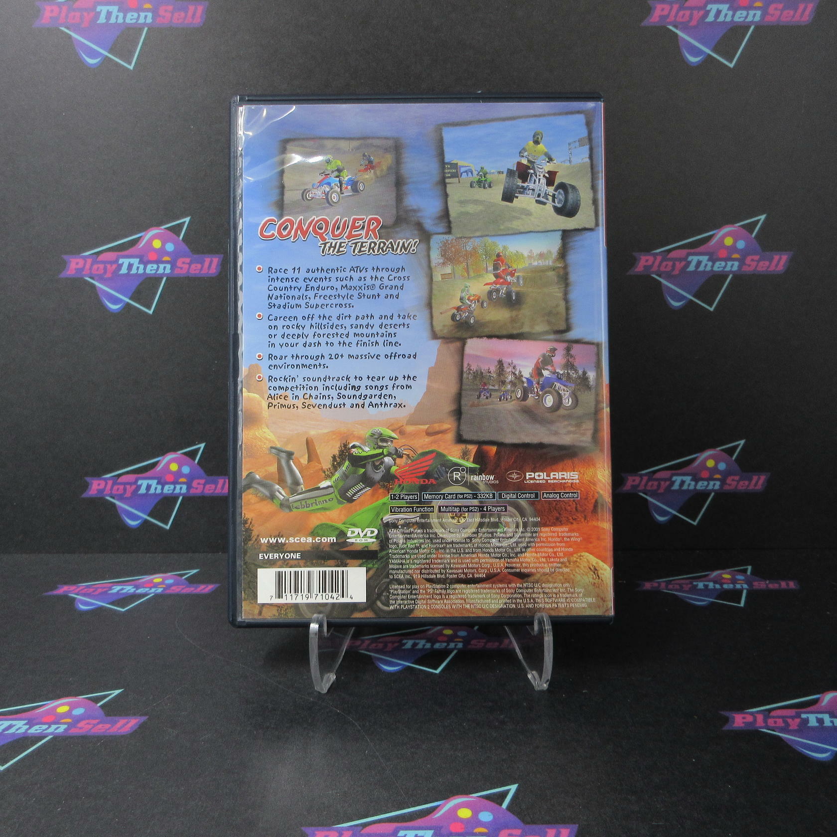 ATV Offroad Fury PS2 PlayStation 2 Greatest Hits MD Complete CIB - Very Good