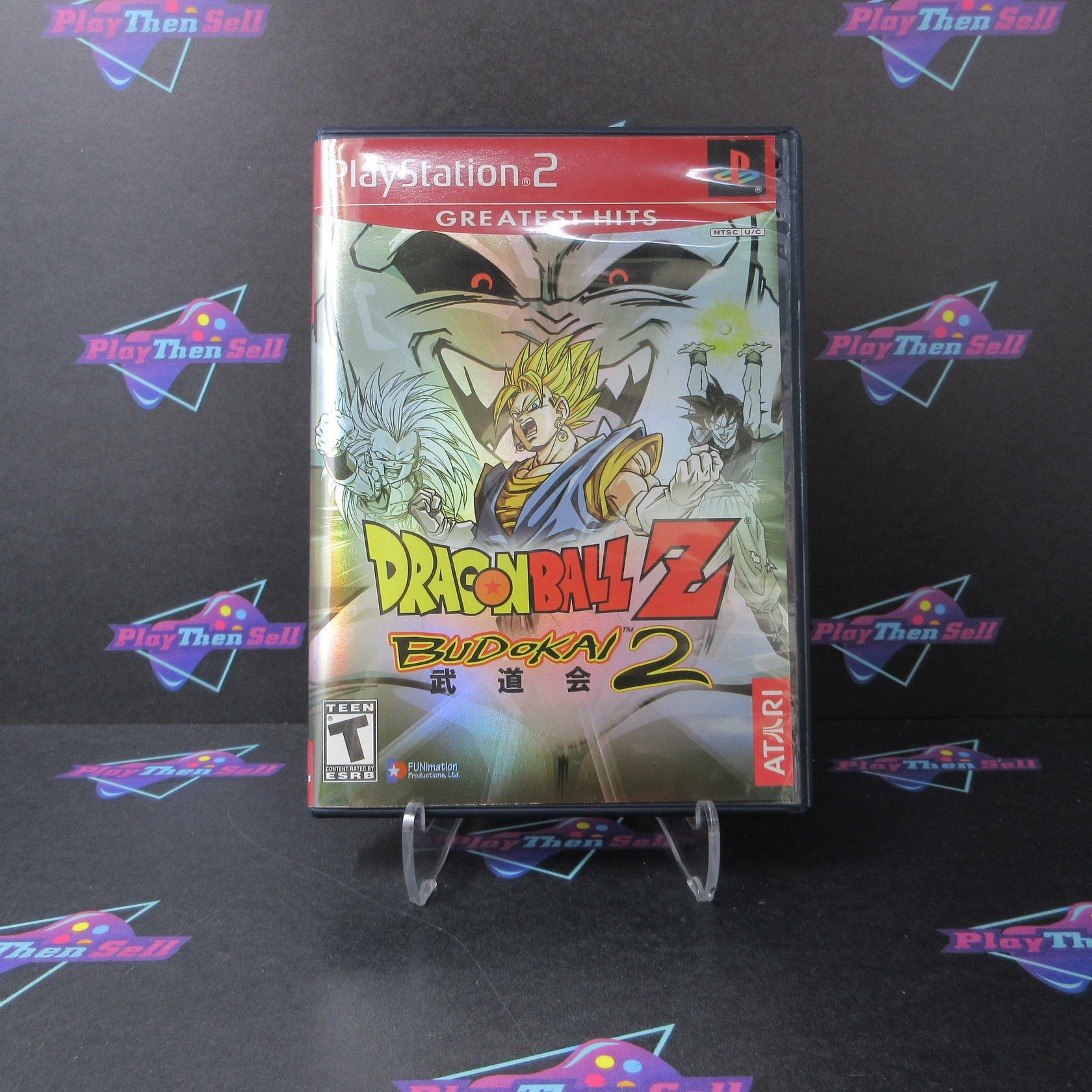 Dragon Ball Z Budokai 2 GH PS2 PlayStation 2 AD Complete CIB - Very Good