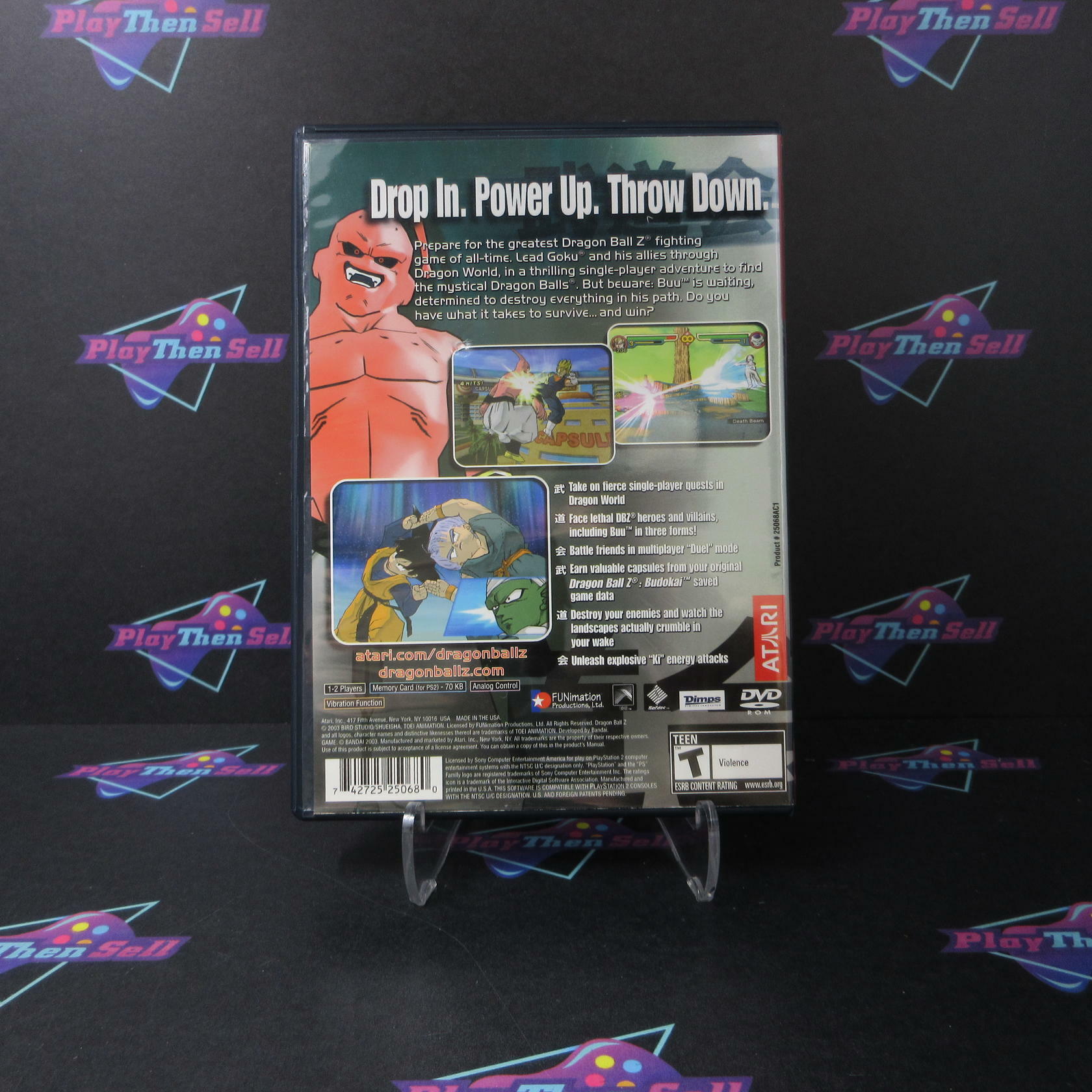 Dragon Ball Z Budokai 2 GH PS2 PlayStation 2 AD Complete CIB - Very Good