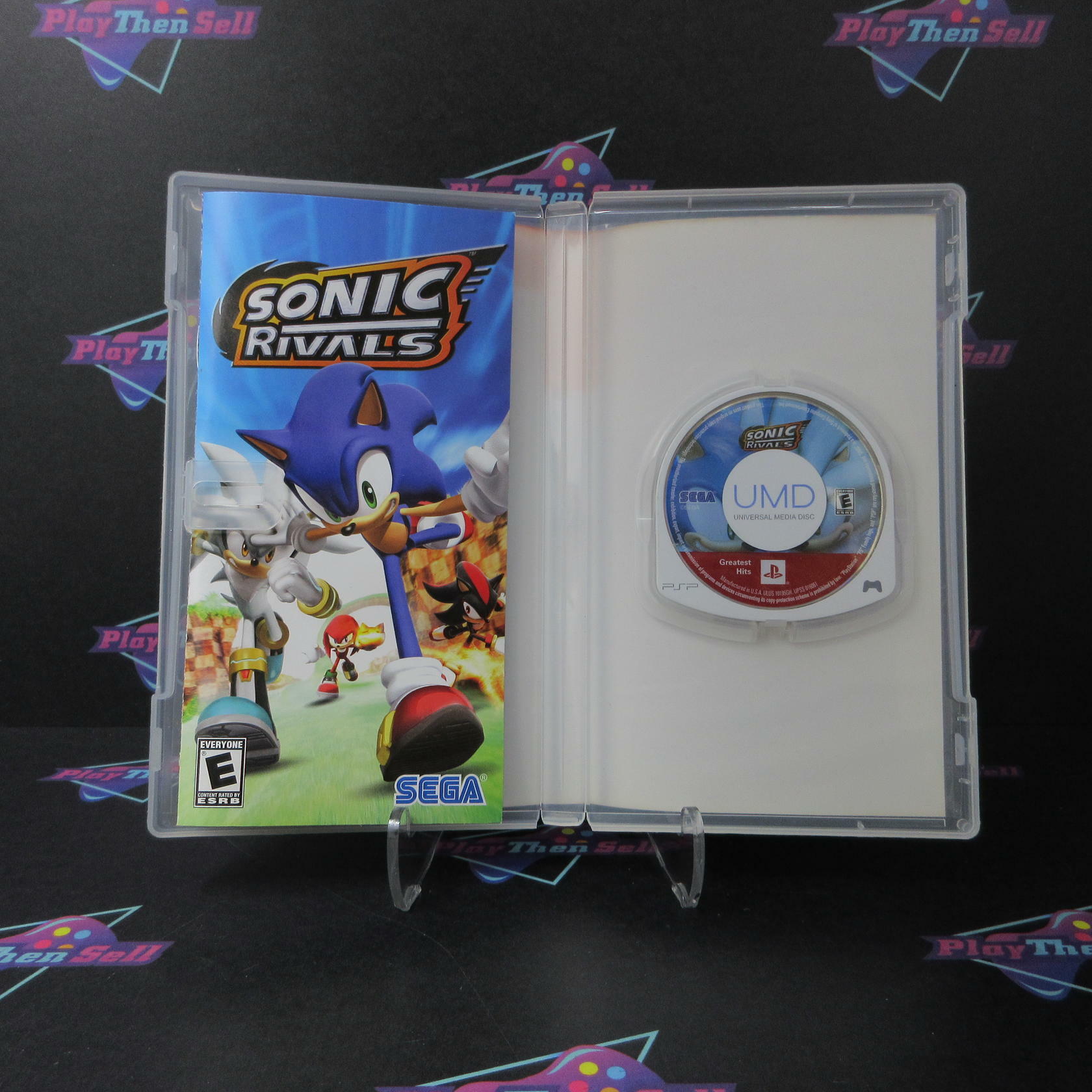 Sonic Rivals GH Sony PSP AD/MD Complete CIB - Very Good