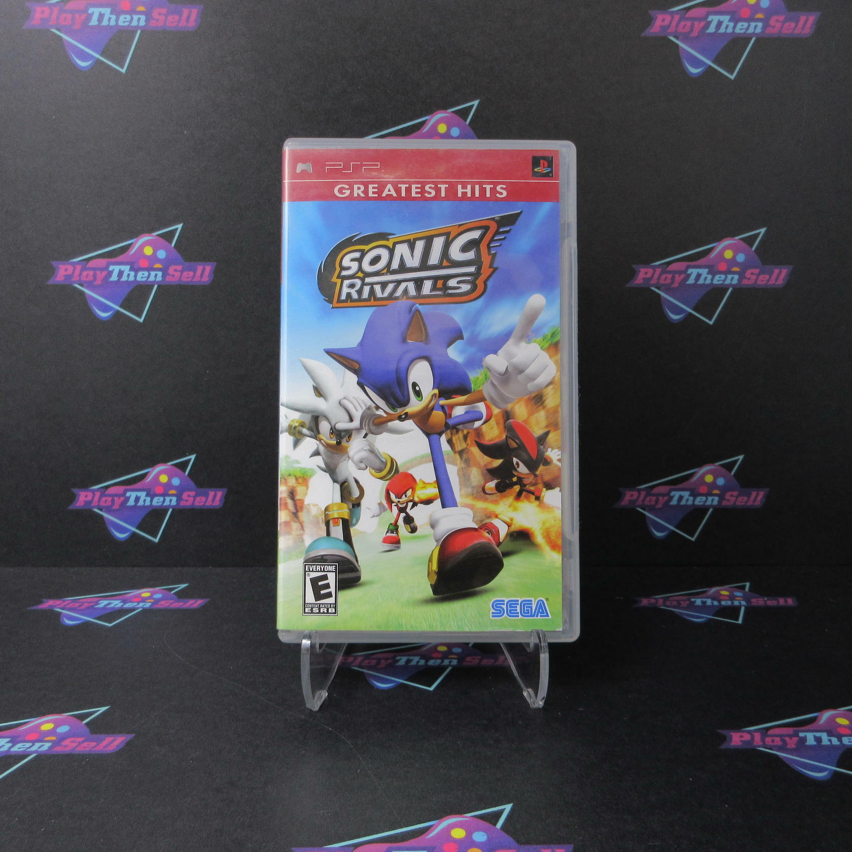 Sonic Rivals GH Sony PSP AD/MD Complete CIB - Very Good