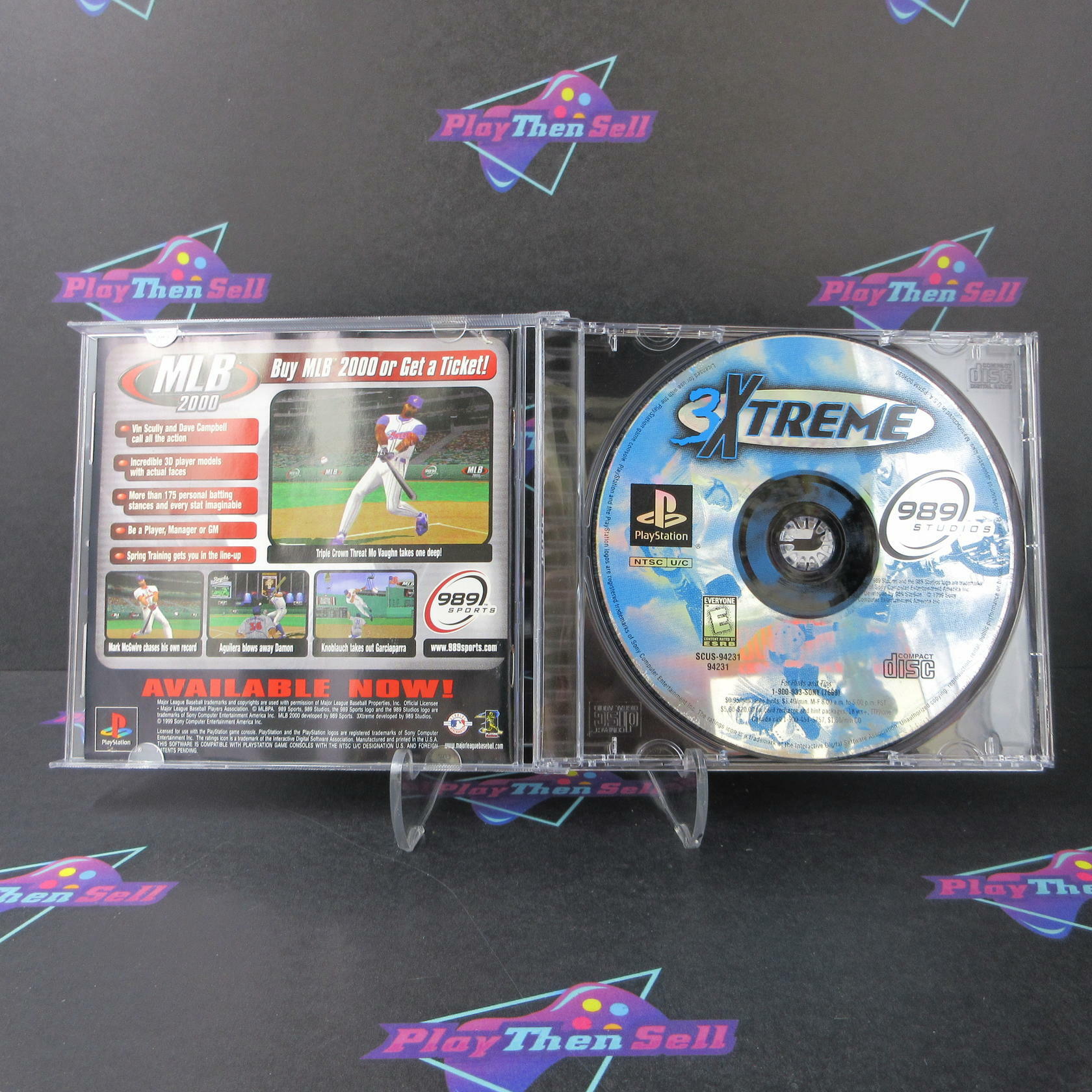 3 Xtreme + Reg Card PS1 PlayStation 1 AD/MD Complete CIB - Very Good