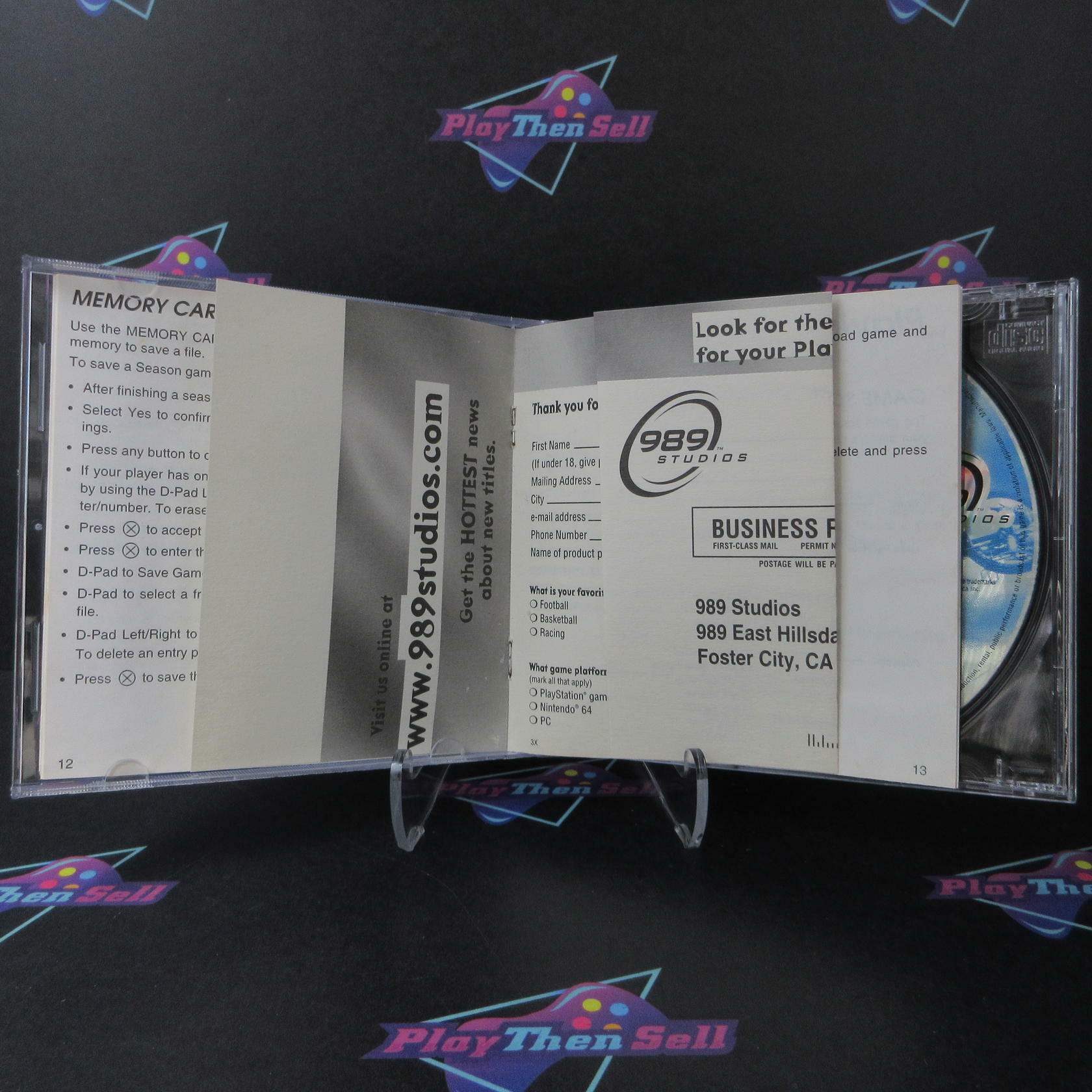 3 Xtreme + Reg Card PS1 PlayStation 1 AD/MD Complete CIB - Very Good