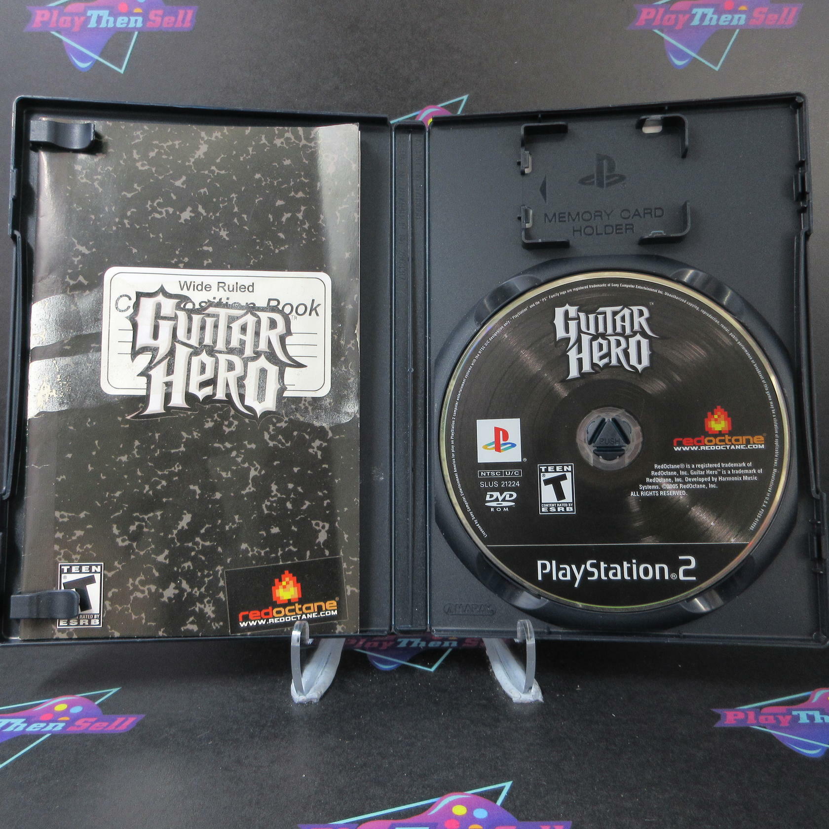 Guitar Hero PS2 PlayStation 2 MD Complete CIB - Very Good