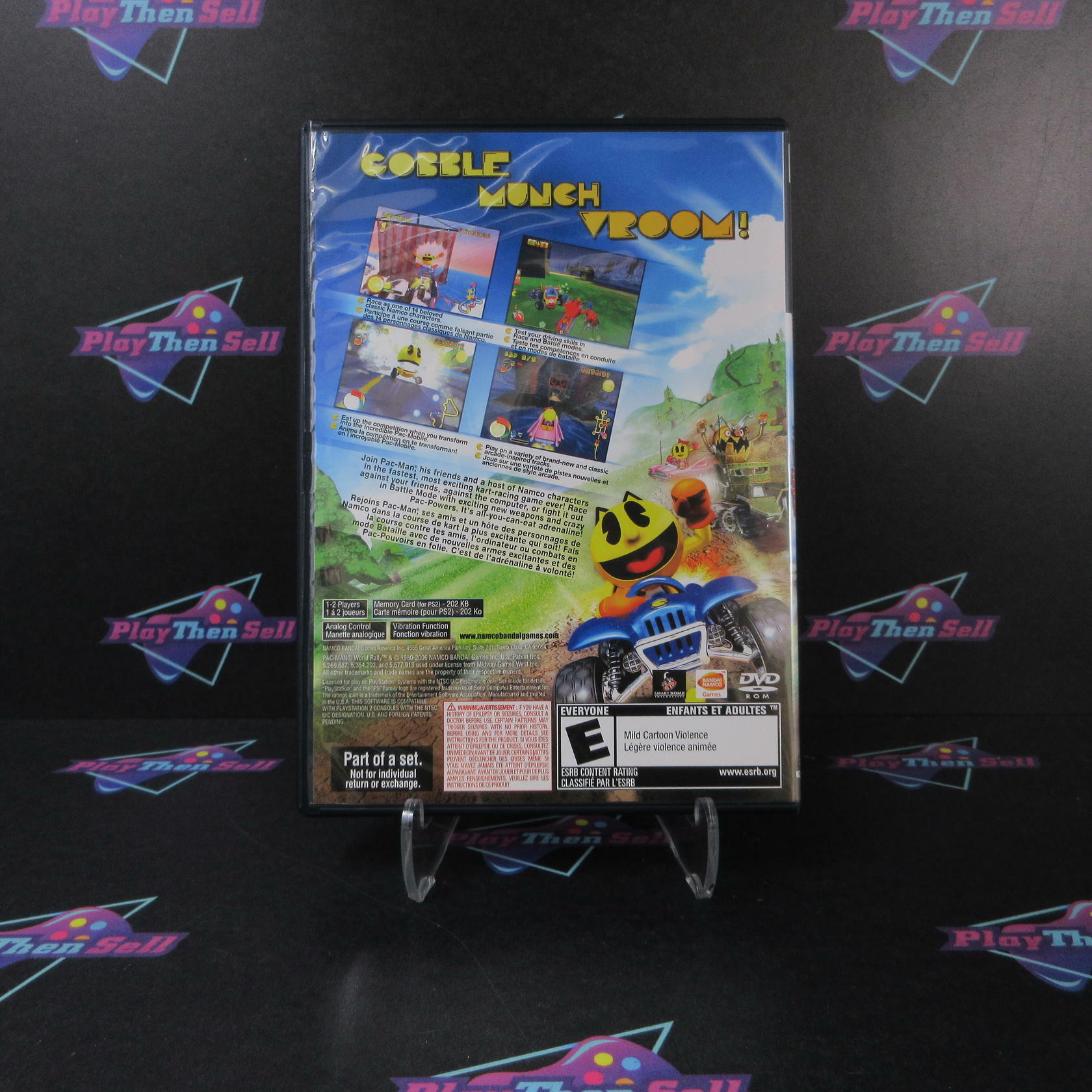 Pac-Man Power Pack PS2 PlayStation 2 - Like New