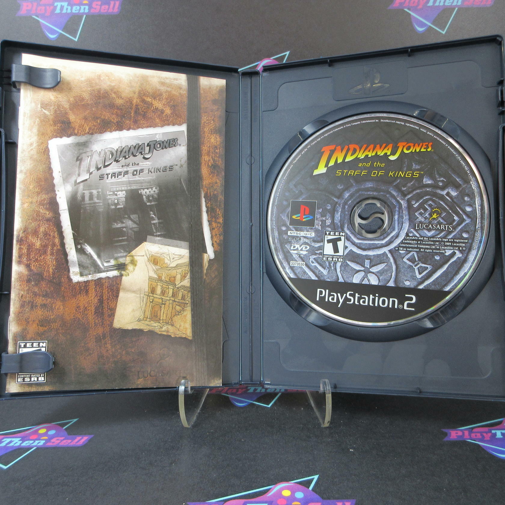 Indiana Jones and the Staff of Kings PS2 PlayStation 2 - Like New