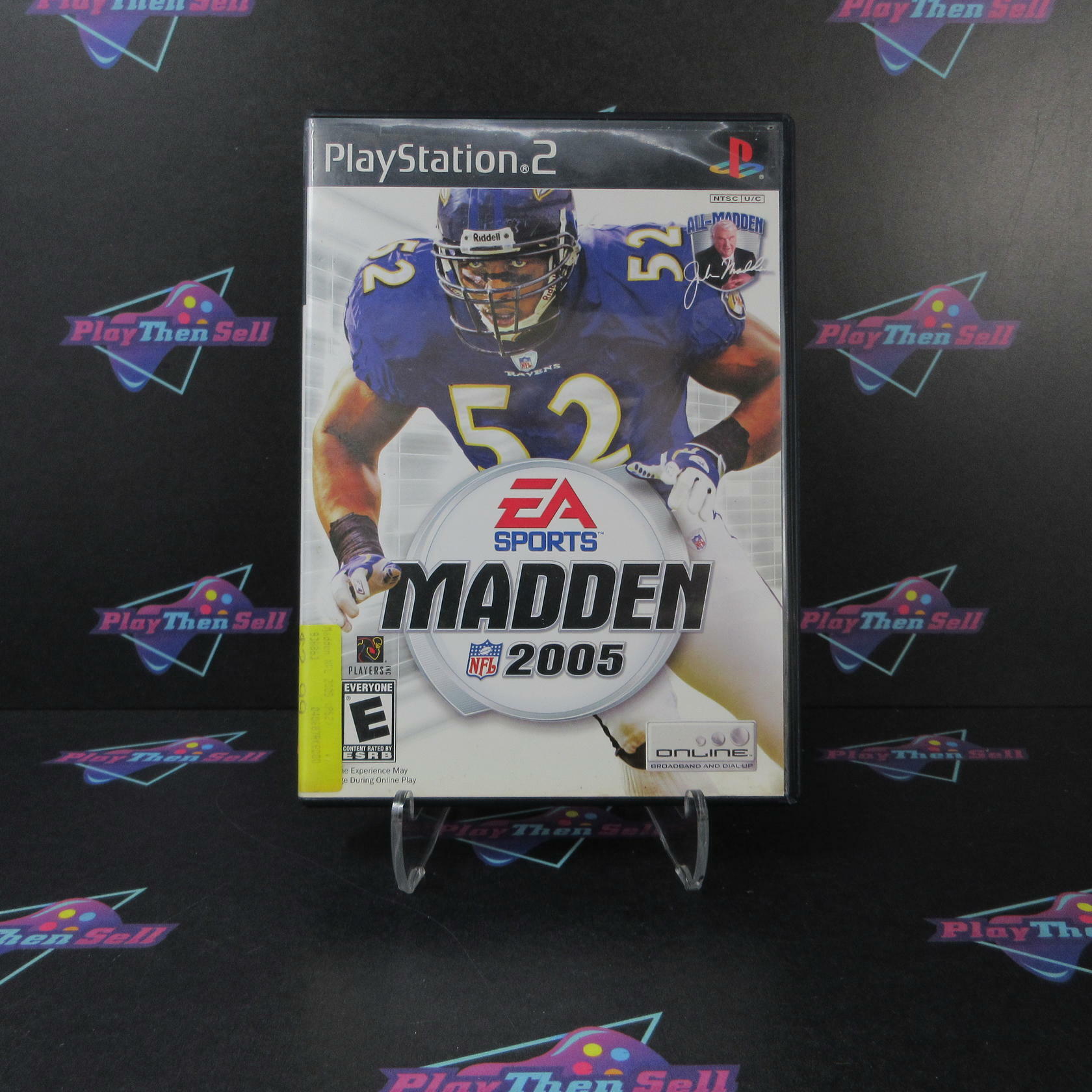 Madden NFL 2005 PS2 PlayStation 2 AD/MD/DD Complete CIB - Very Good
