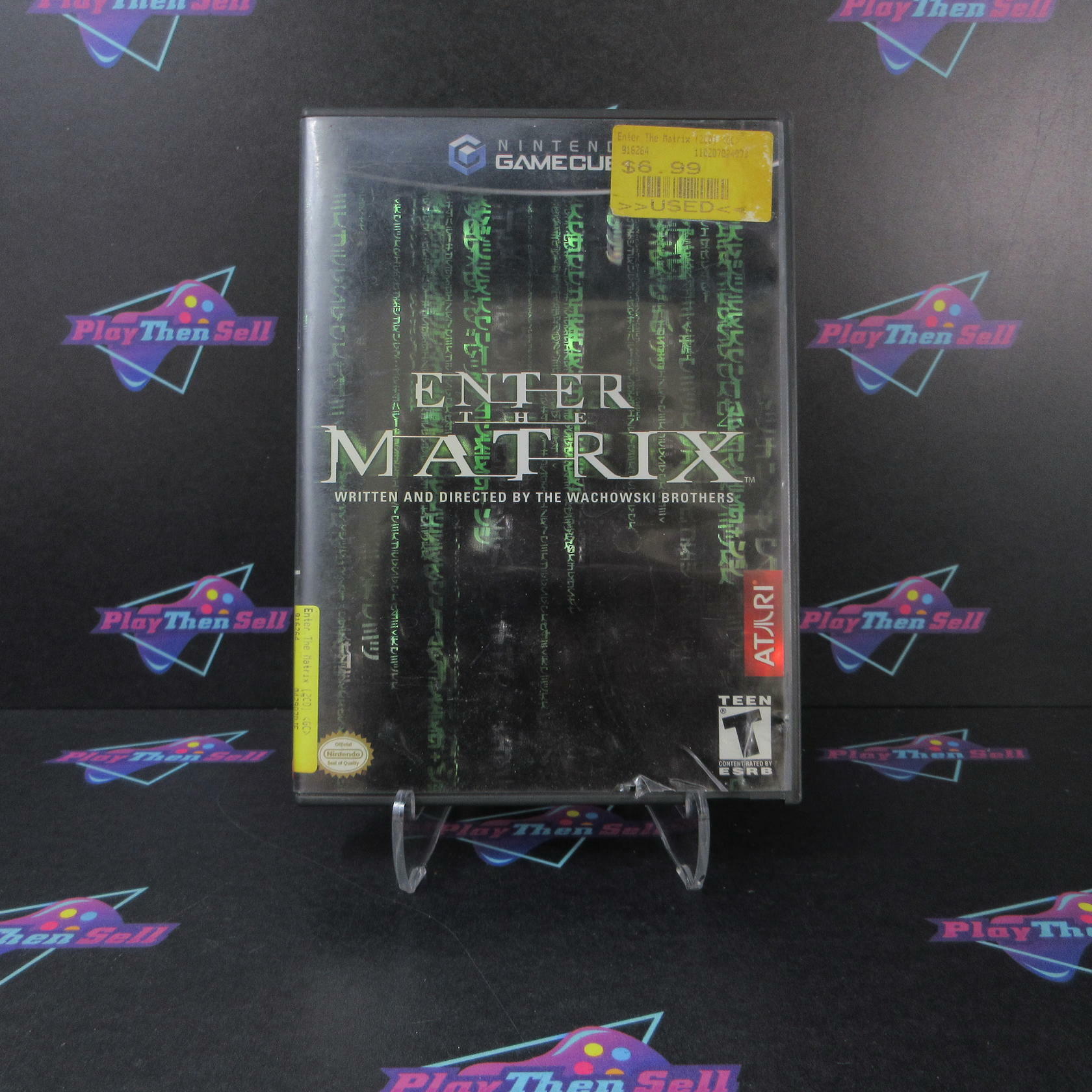 Enter the Matrix Nintendo Gamecube AD/CS Complete CIB - Very Good