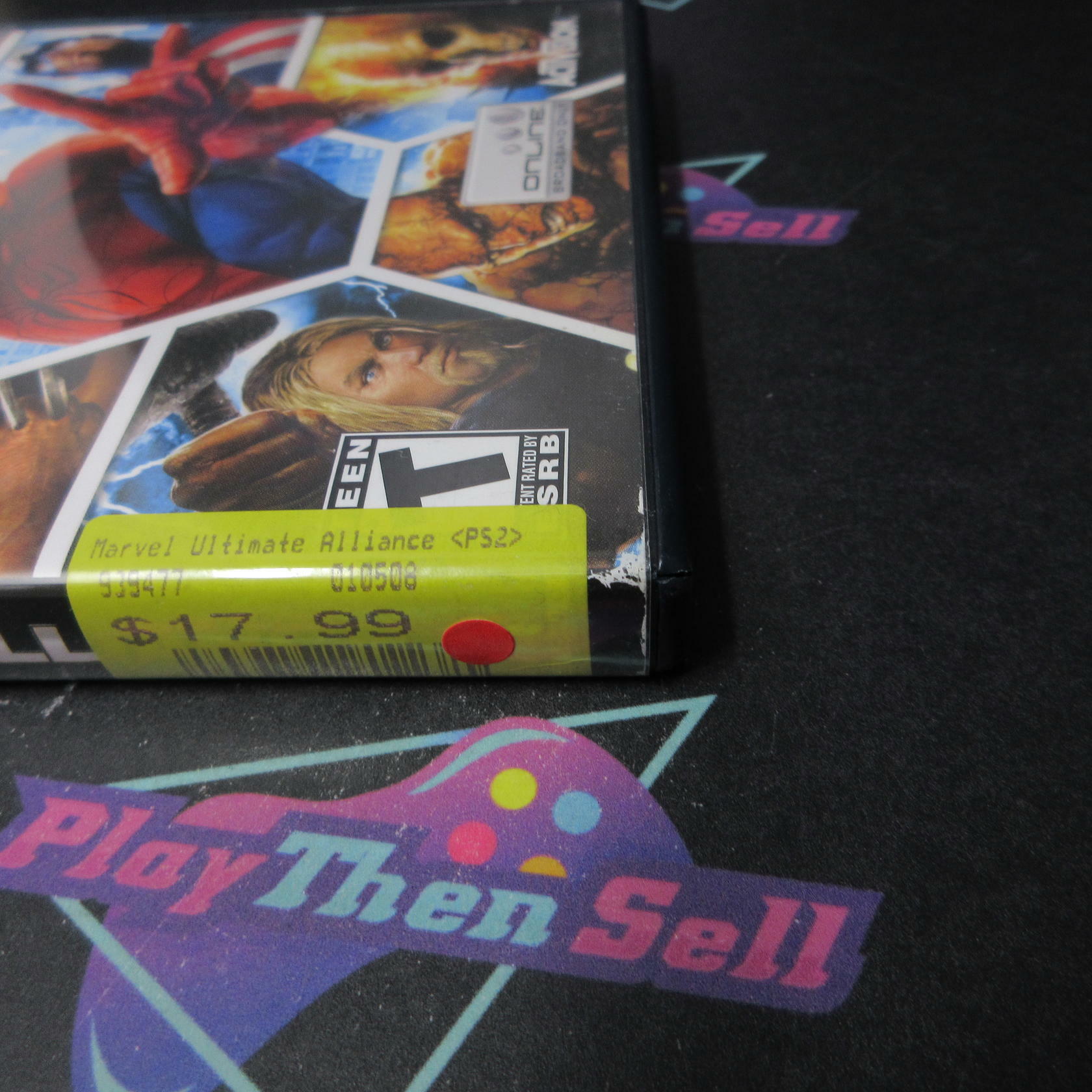 Marvel Ultimate Alliance PS2 PlayStation 2 AD/NM - Very Good